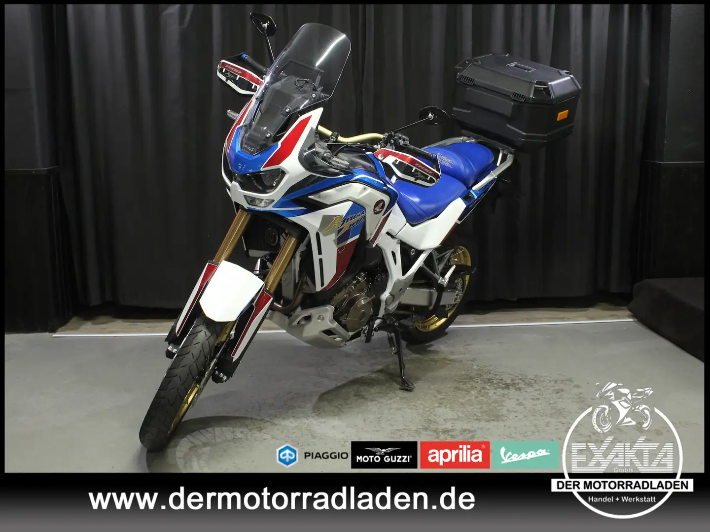 Honda CRF 1100 Africa Twin CRF 1100 DCT // AKRAPOVIC // Biały - 1