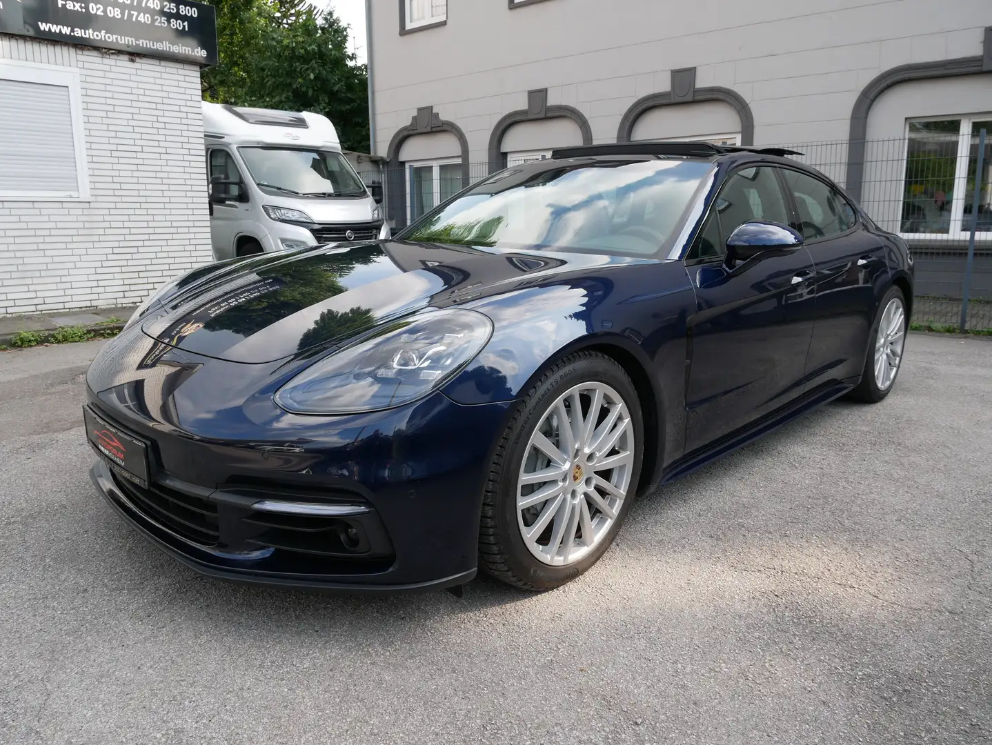 Porsche Panamera 4S PDLS Pano SoftClose Luftfed.LED Spurw.Spurh Kam Azul - 1