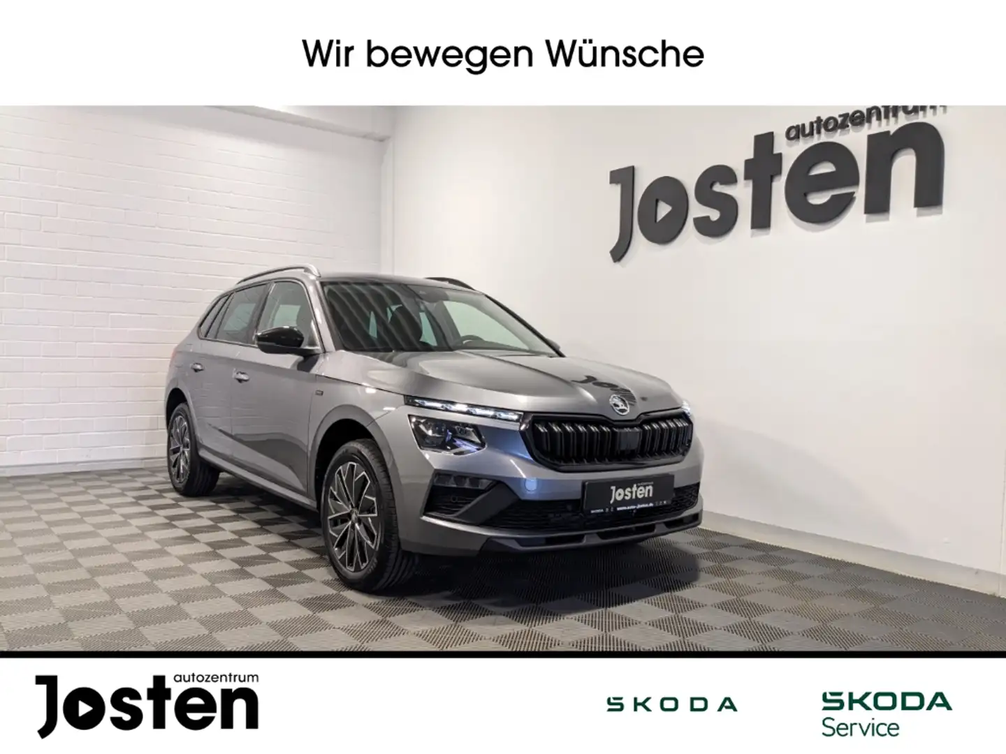 Skoda Kamiq Tour 1.0TSI Fahrass. MatrixLED SimplyClever Grijs - 1