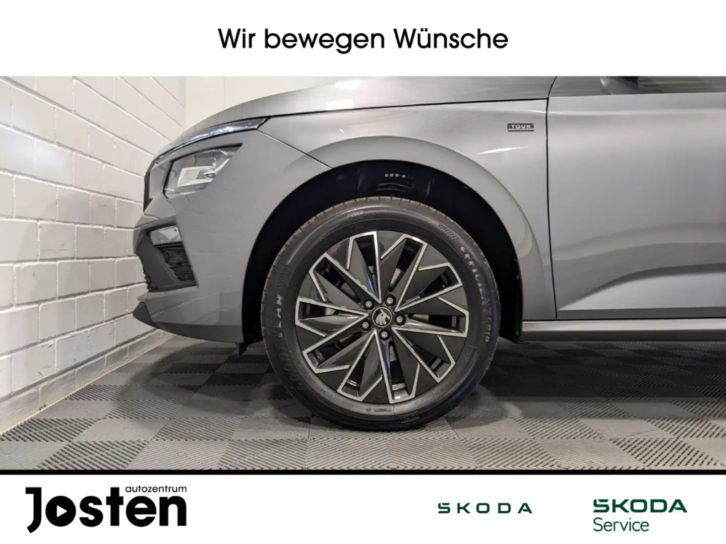 Skoda Kamiq Tour 1.0TSI Fahrass. MatrixLED SimplyClever Grijs - 2