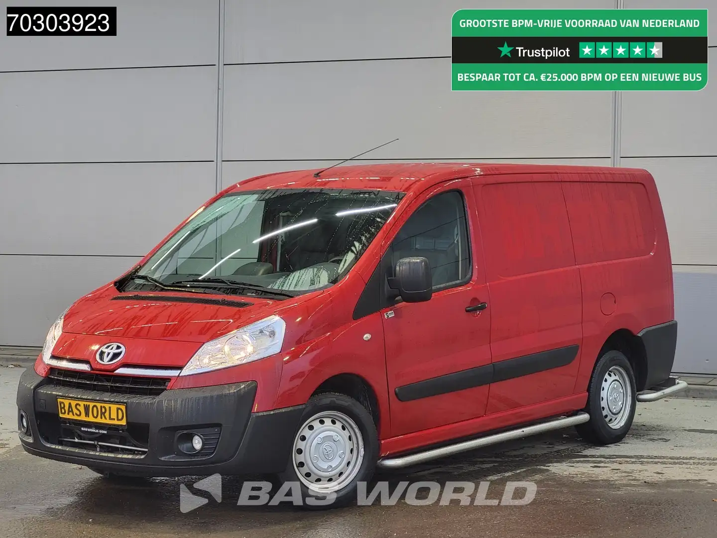 Toyota Proace 90pk L2H1 Airco Cruise Euro6 L2 Airco Cruise contr Piros - 1