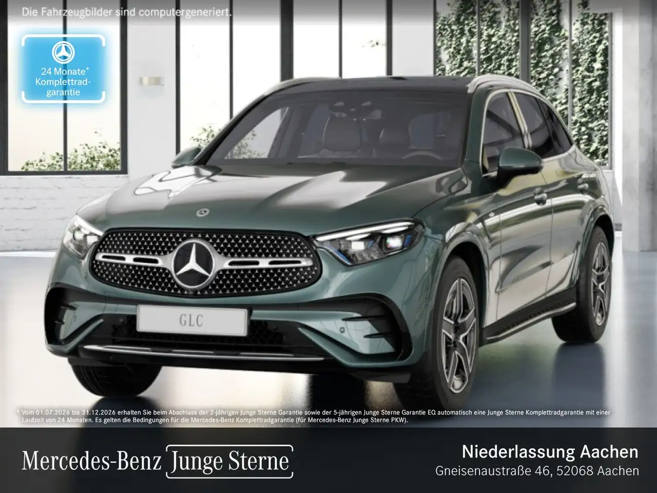 Mercedes-Benz GLC 300 de 4M AMG+PANO+360+AHK+BURMESTER+SITZKLIMA — photo 1 of 23