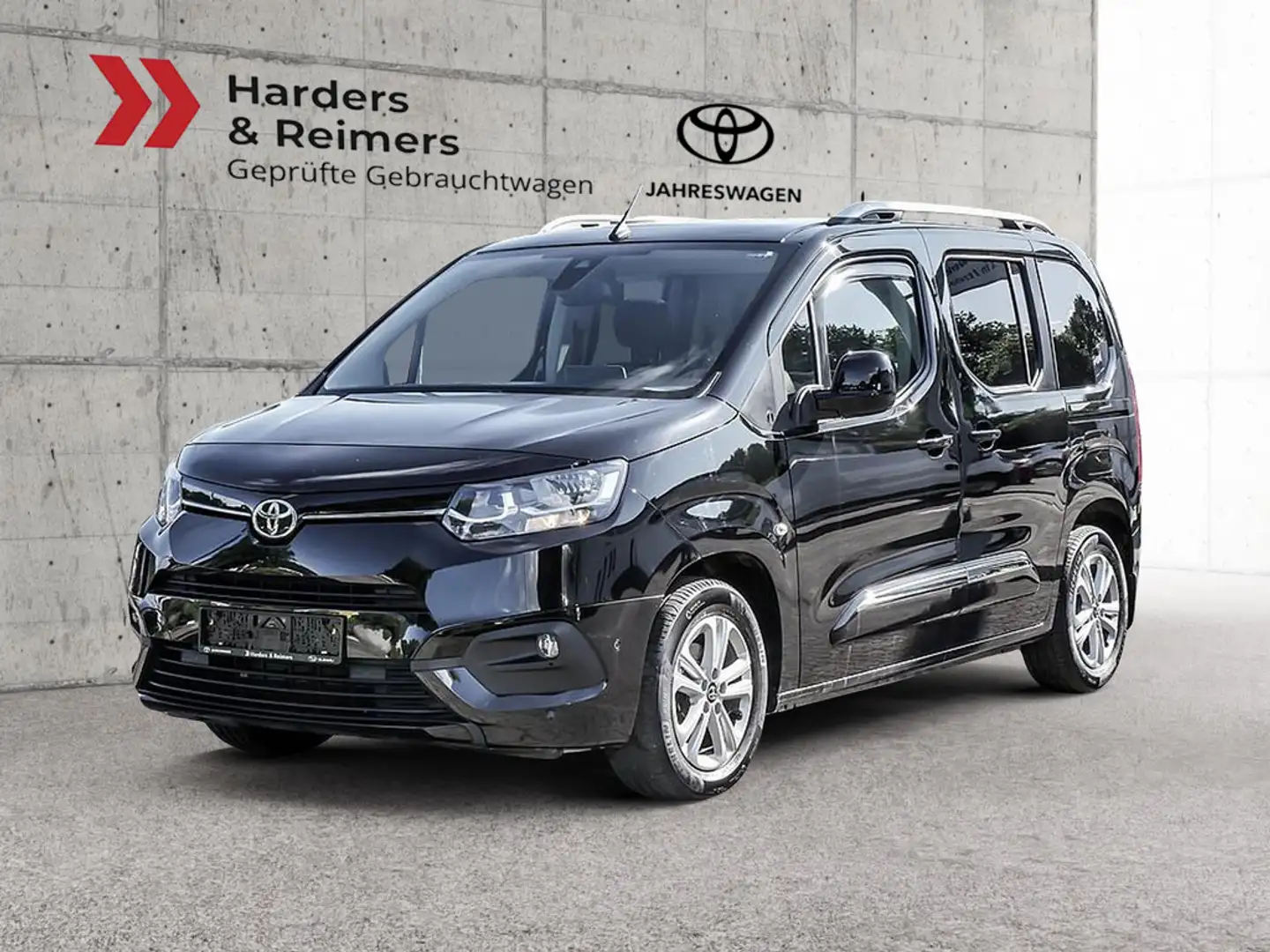 Toyota Proace City Verso 1.2 KAMERA NAVI ACC PANO Czarny - 1