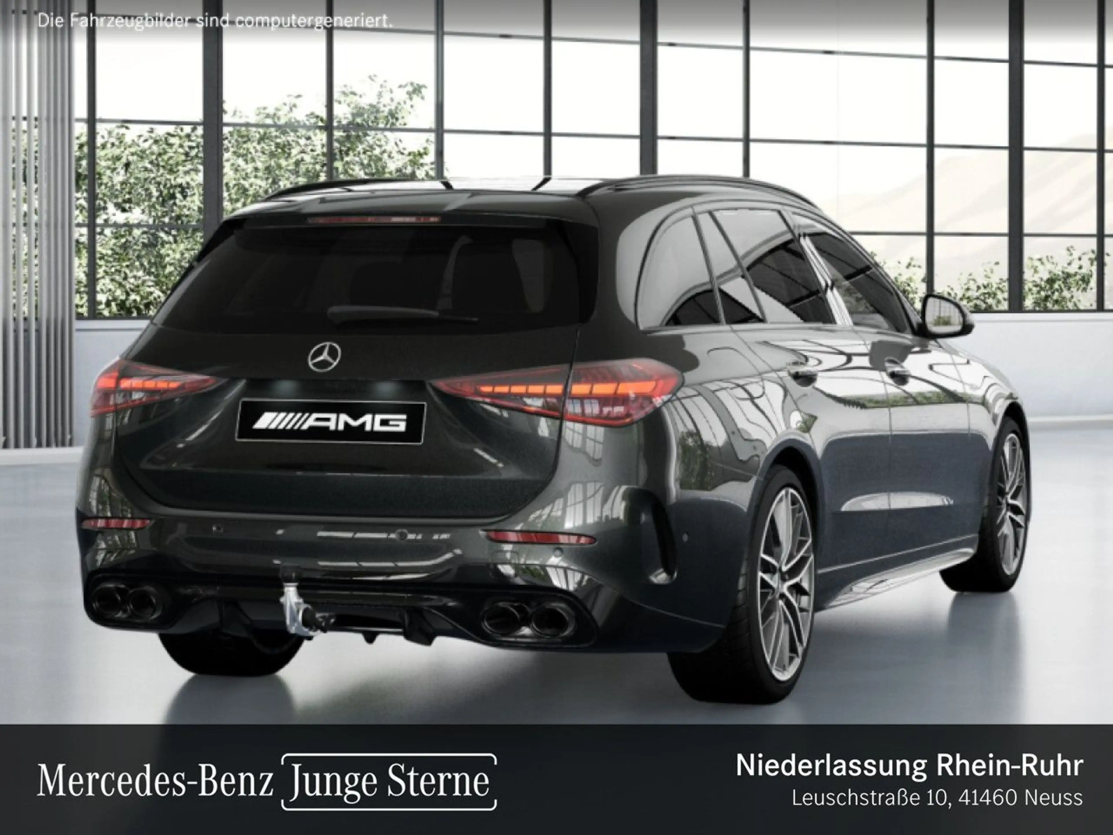 Mercedes-Benz C 43 AMG C 43 4M T-Modell NIGHT+PANO+360+AHK+19"+KEYLESS+9G — photo 4