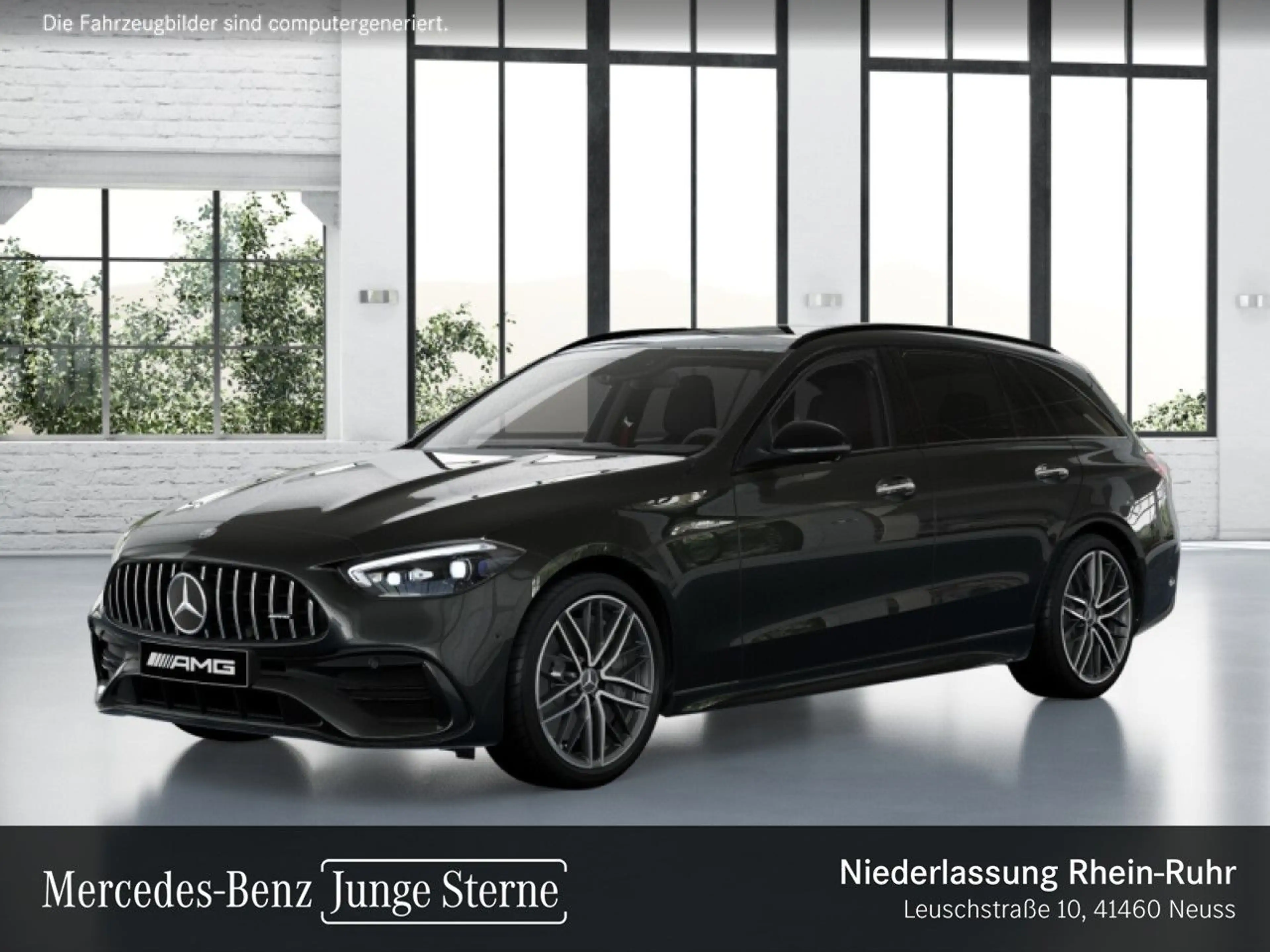 Mercedes-Benz C 43 AMG C 43 4M T-Modell NIGHT+PANO+360+AHK+19"+KEYLESS+9G — photo 13