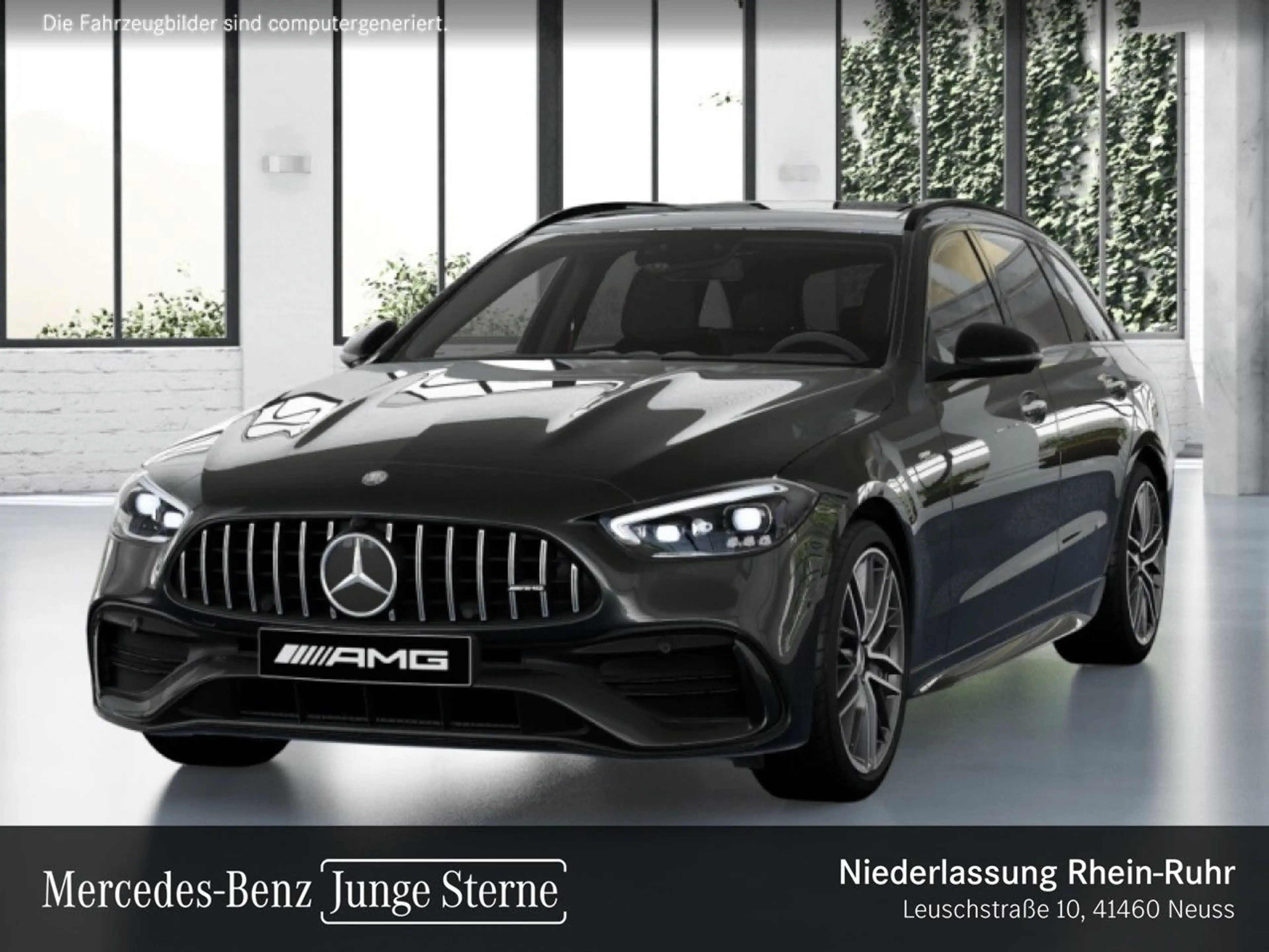 Mercedes-Benz C 43 AMG C 43 4M T-Modell NIGHT+PANO+360+AHK+19"+KEYLESS+9G — photo 2