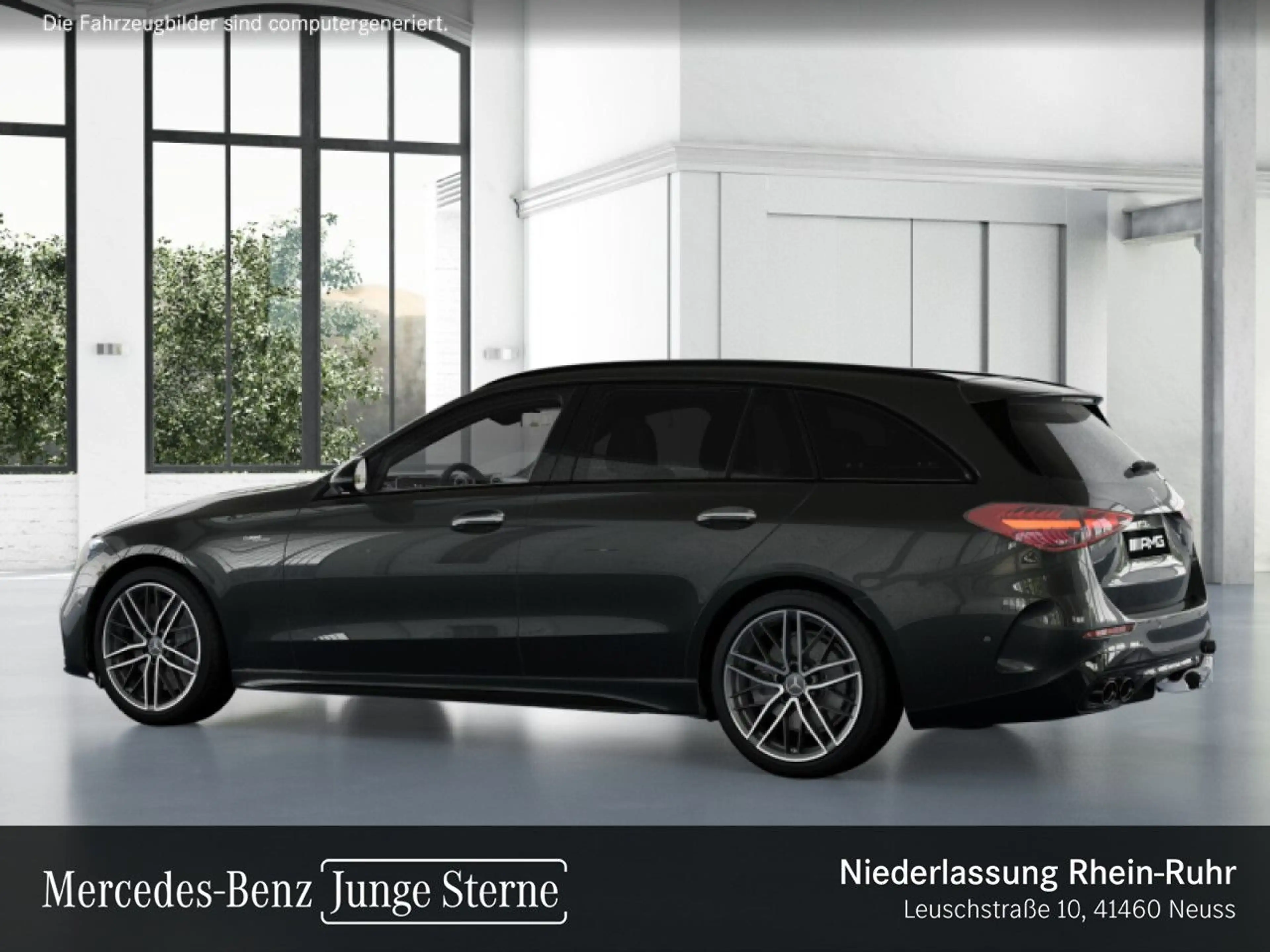 Mercedes-Benz C 43 AMG C 43 4M T-Modell NIGHT+PANO+360+AHK+19"+KEYLESS+9G — photo 14