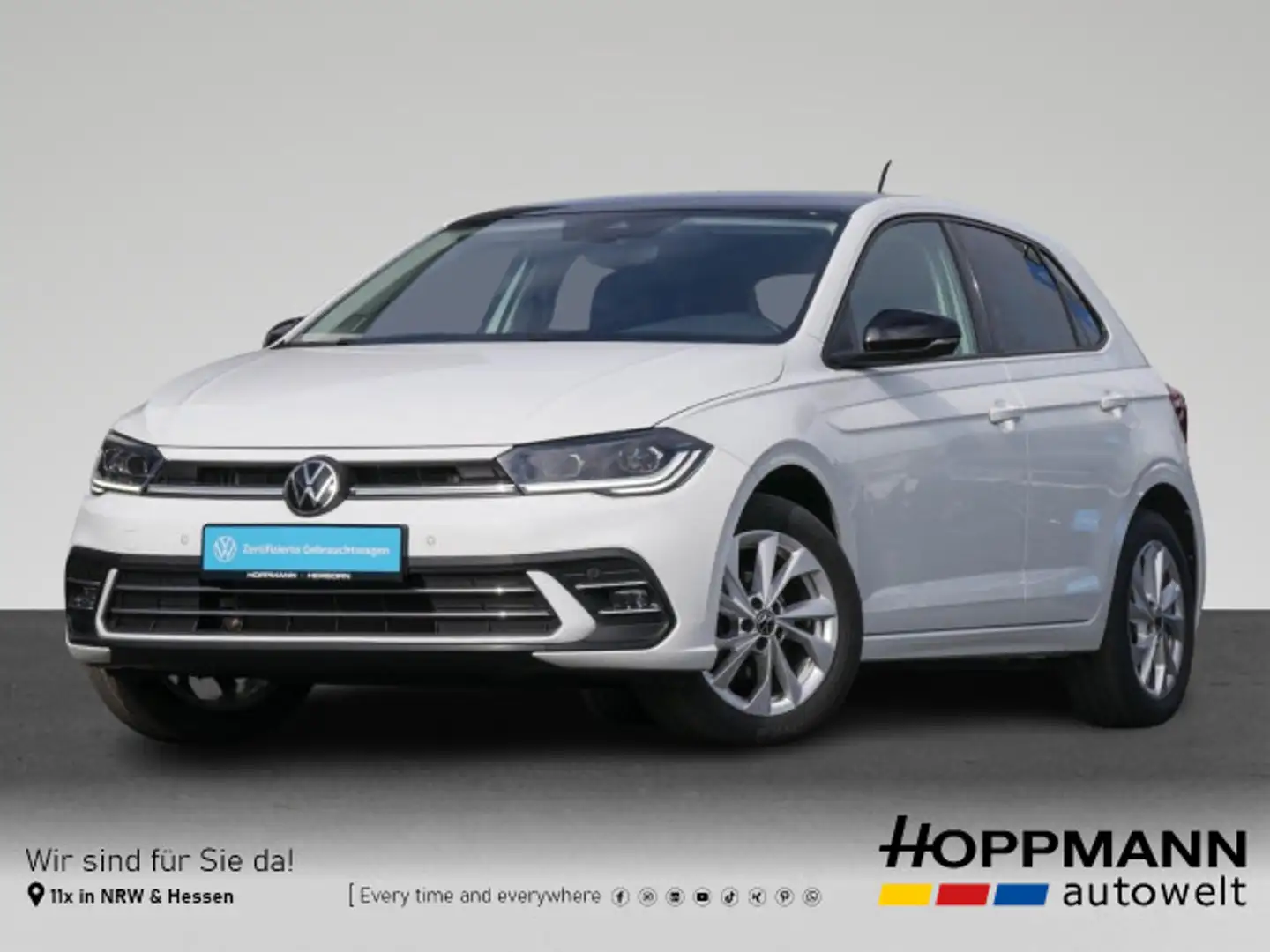 Volkswagen Polo 1.0 TSI DSG Style Kamera Matrix-LED AppConn Blanco - 1