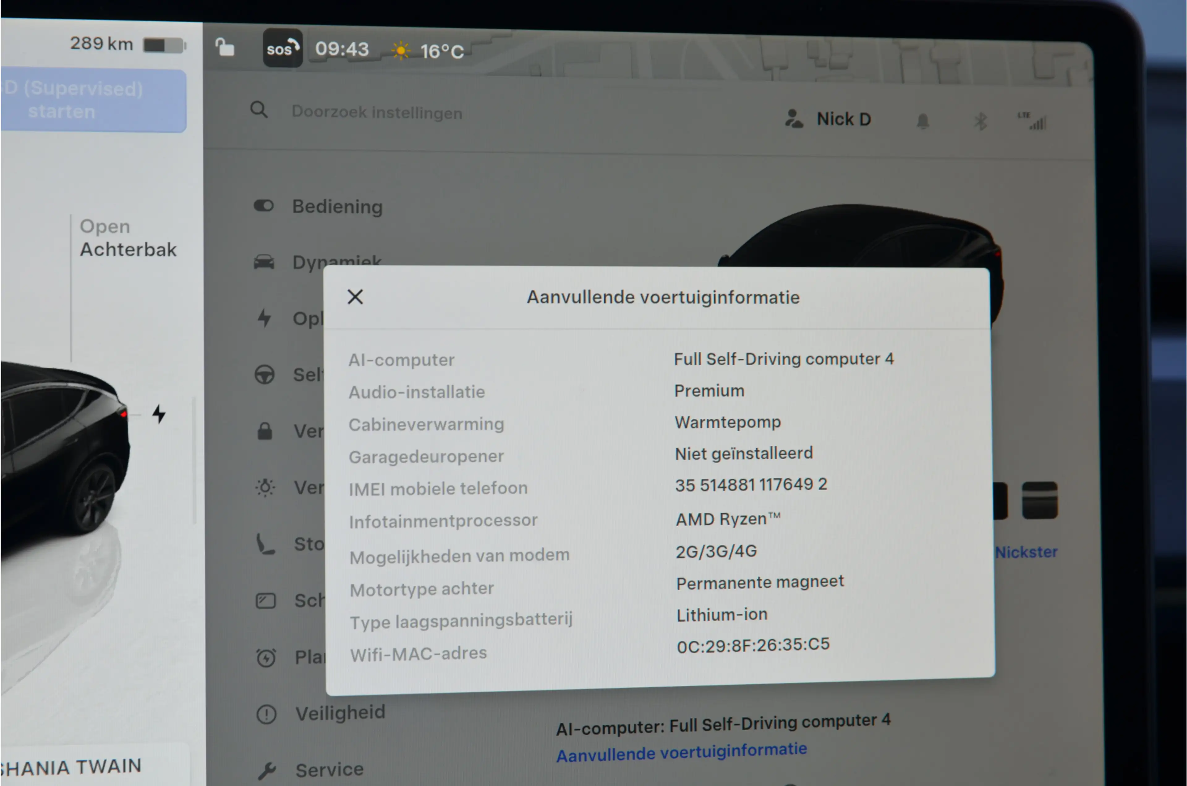 Tesla Model Y Long Range RWD 75 kWh AutoPilot4.0 (FSD 99,- p/mnd — photo 24