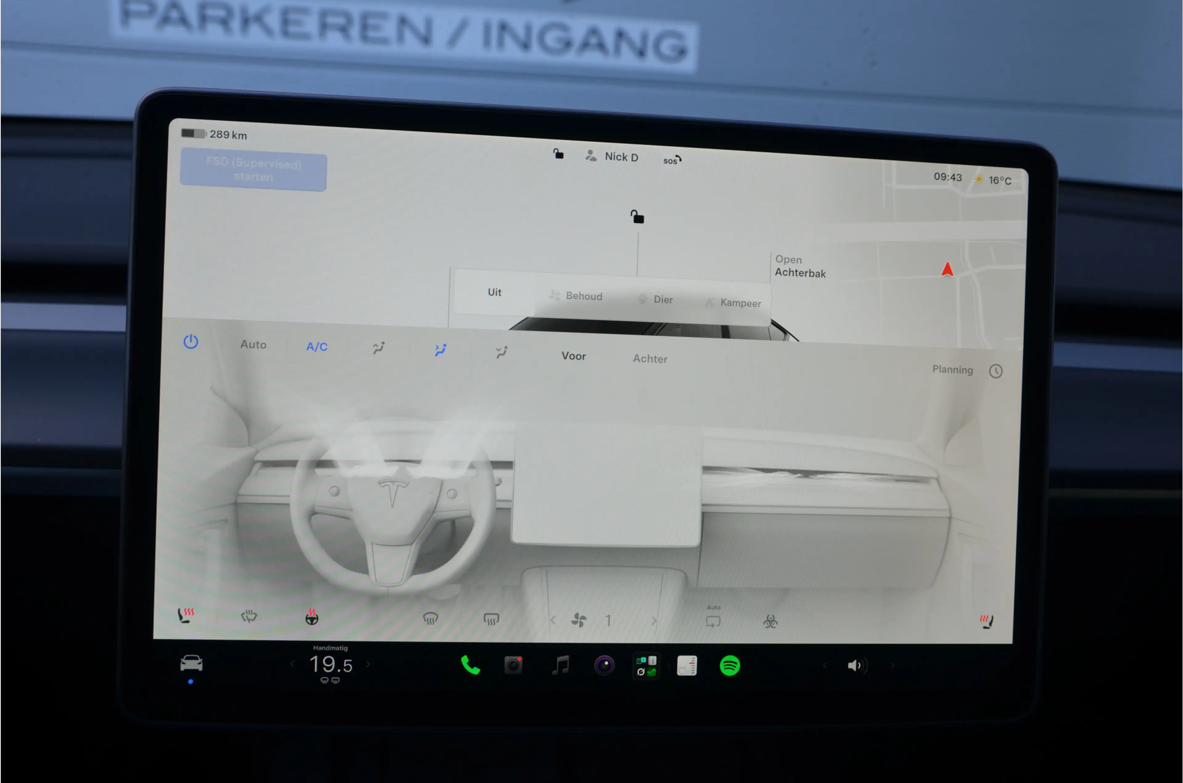 Tesla Model Y Long Range RWD 75 kWh AutoPilot4.0 (FSD 99,- p/mnd — photo 17