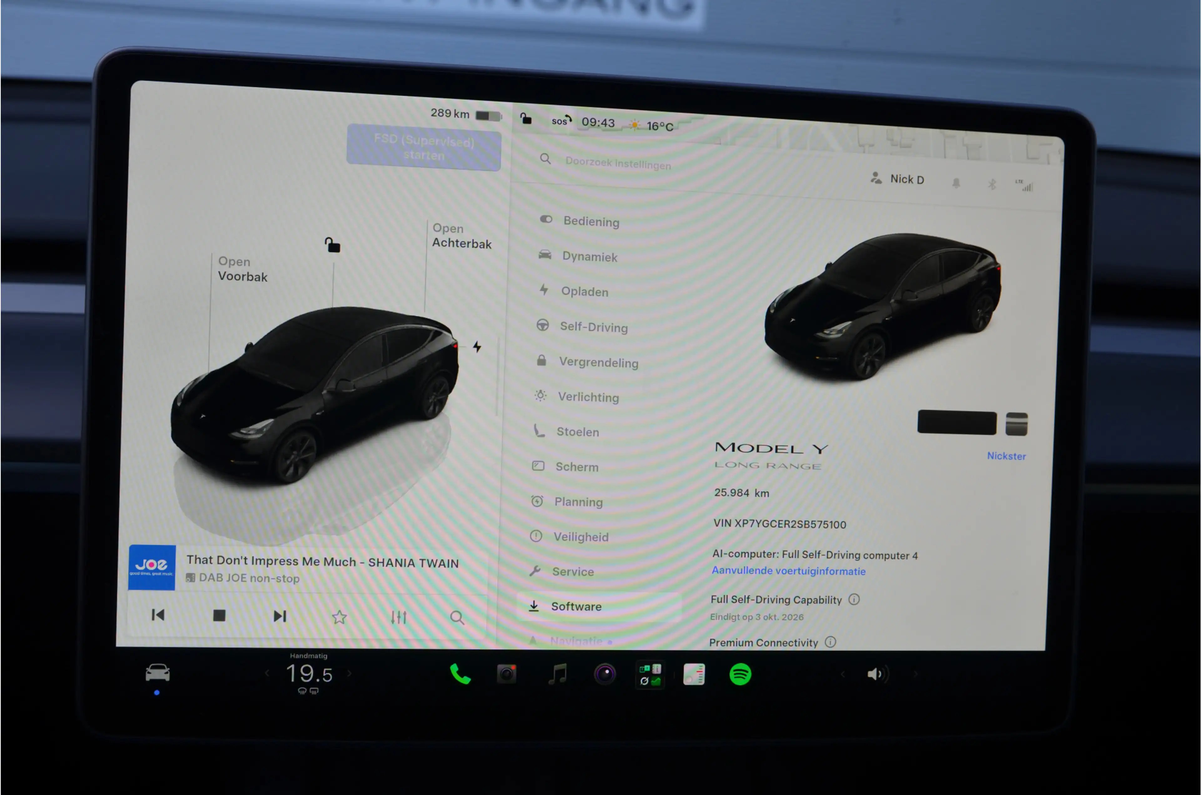 Tesla Model Y Long Range RWD 75 kWh AutoPilot4.0 (FSD 99,- p/mnd — photo 23