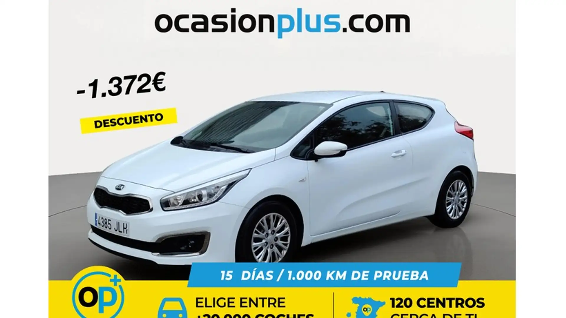 Kia Ceed / cee'd 1.0 T-GDI Eco-Dynamics Concept 100 Blanc - 1