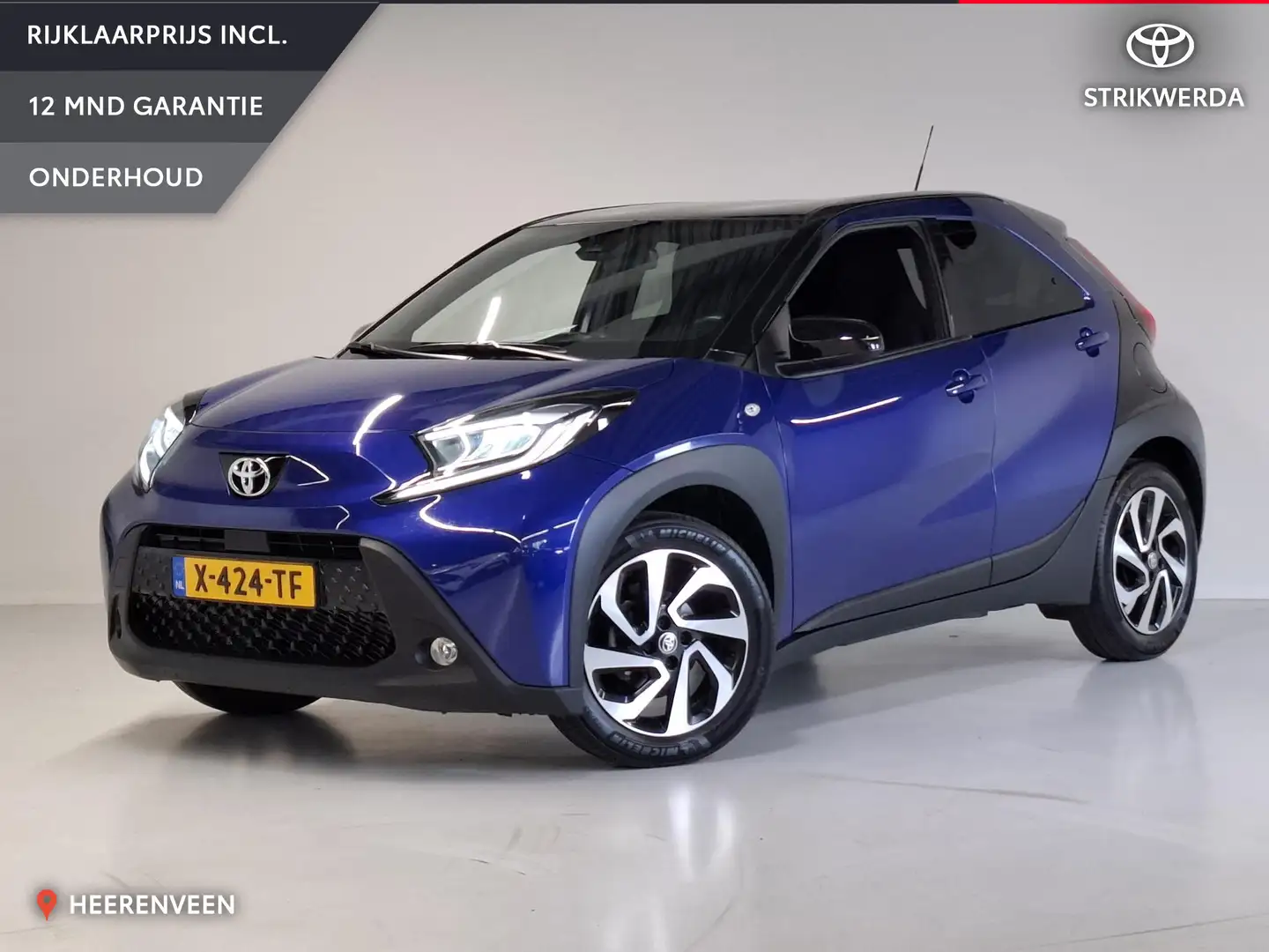 Toyota Aygo X 1.0 VVT-i MT Pulse | LED | Lichtmetalen velgen | C Blauw - 1