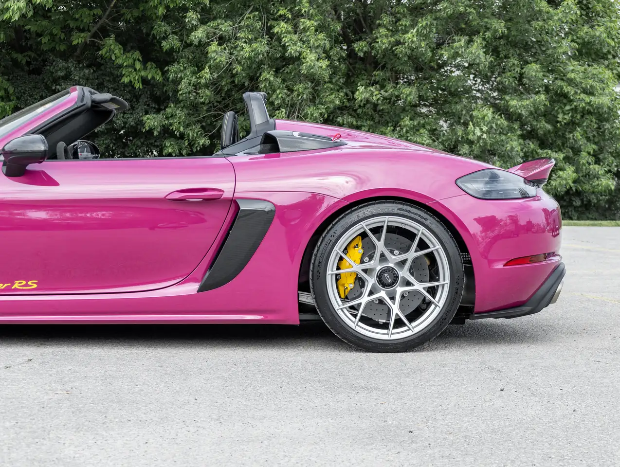 Porsche 718 Spyder снимка Porsche 718 Spyder
