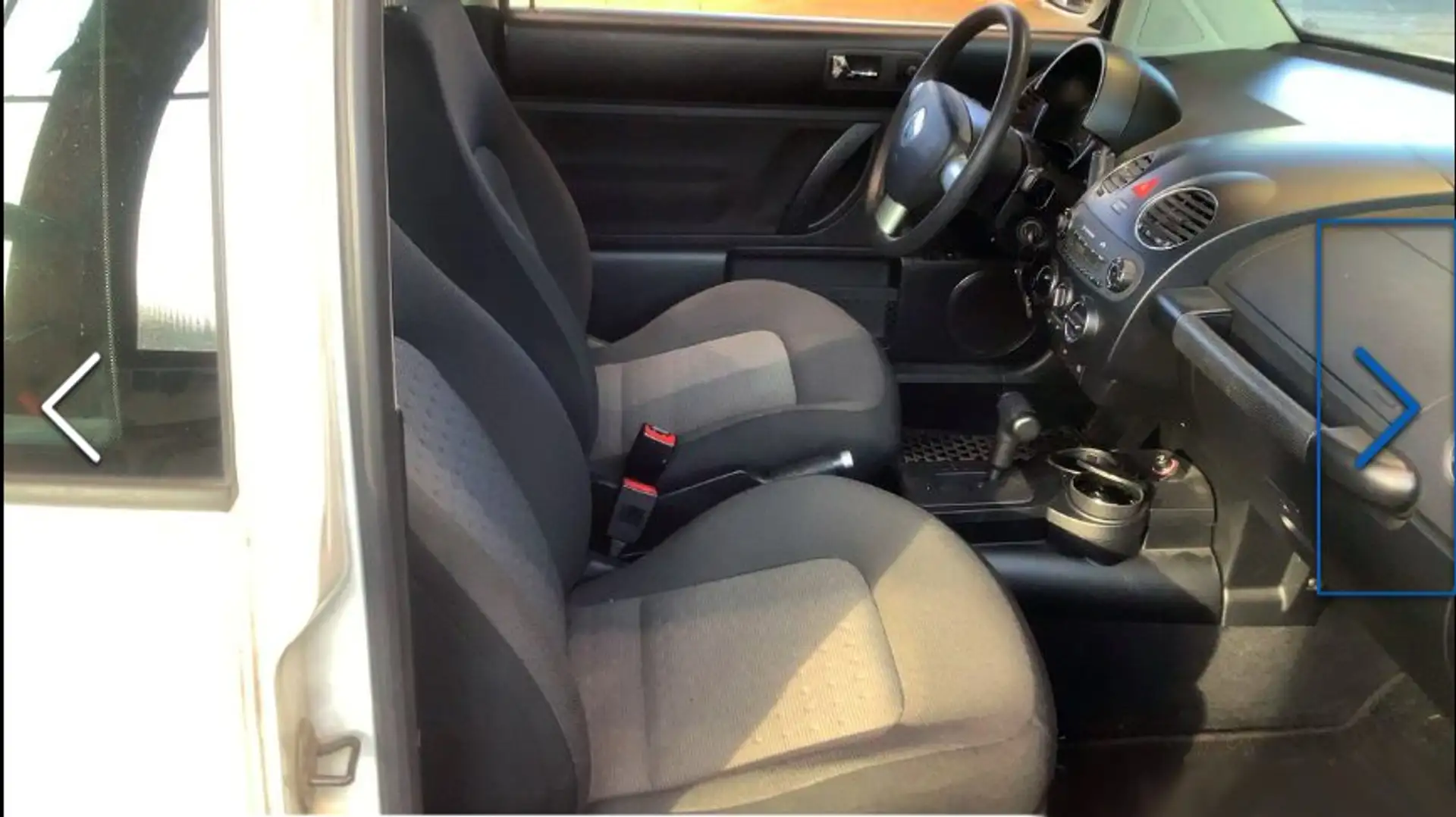 Volkswagen New Beetle 1.6 TIPTRONIC,UNIPROPR.,TAGLIANDI VW,NEOPATENTATI Bianco - 2