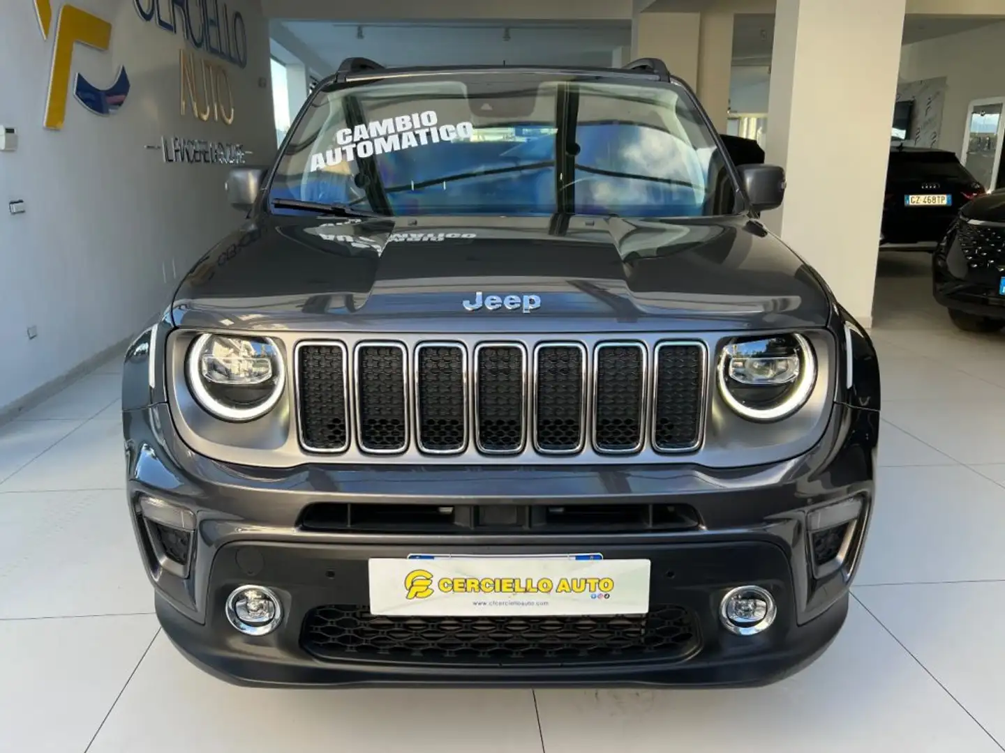Jeep Renegade 1.6 Mjt DDCT 120 CV Limited da €199,00 mensili Gris - 1