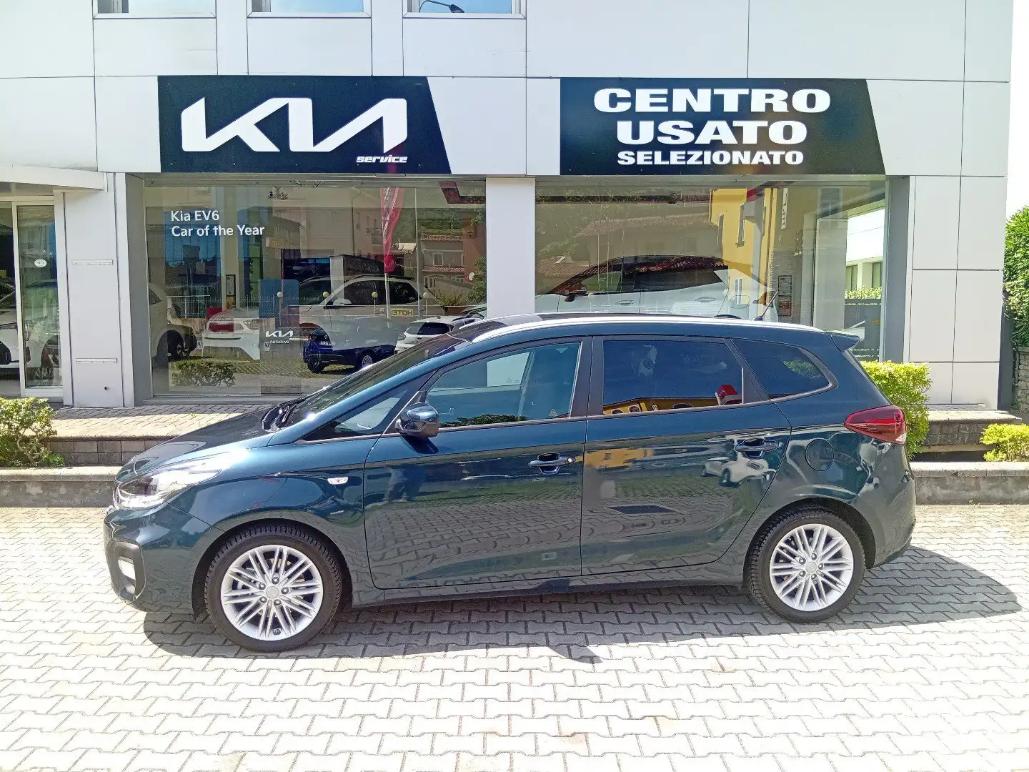 Kia Carens 1.7 CRDi 115 CV Cool 7 POSTI Bleu - 2