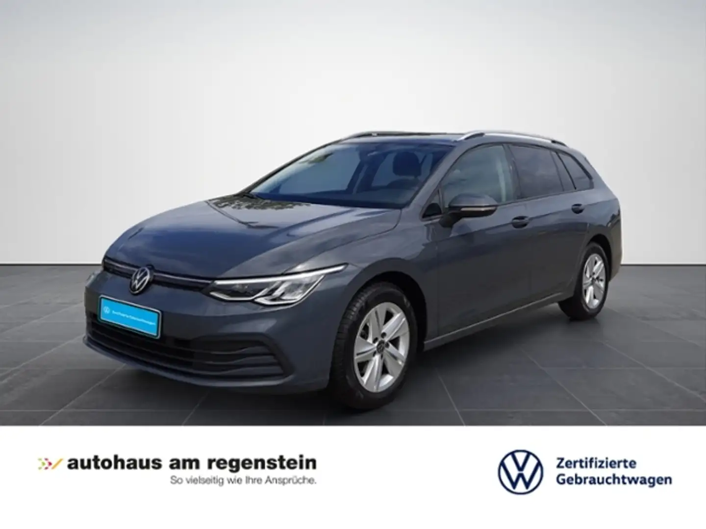 Volkswagen Golf Variant VIII Variant 1.5 eTSI Life LED/AHK/Navi/ACC/App Gris - 1