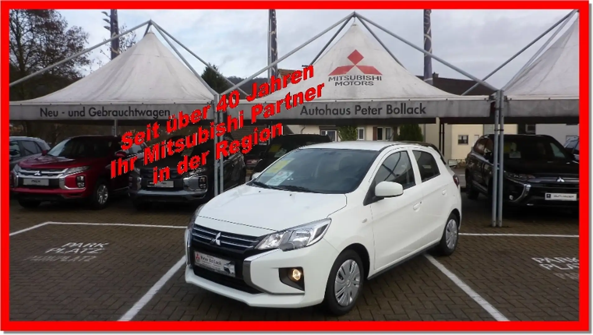Mitsubishi Space Star 1,2 Select ab 139.-/Monat Blanc - 1
