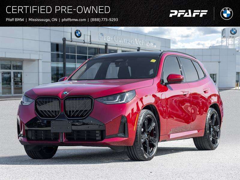 2025 BMW X3 30 xDrive/MSport/CleanCarFax/OneOwner/ServRecords/