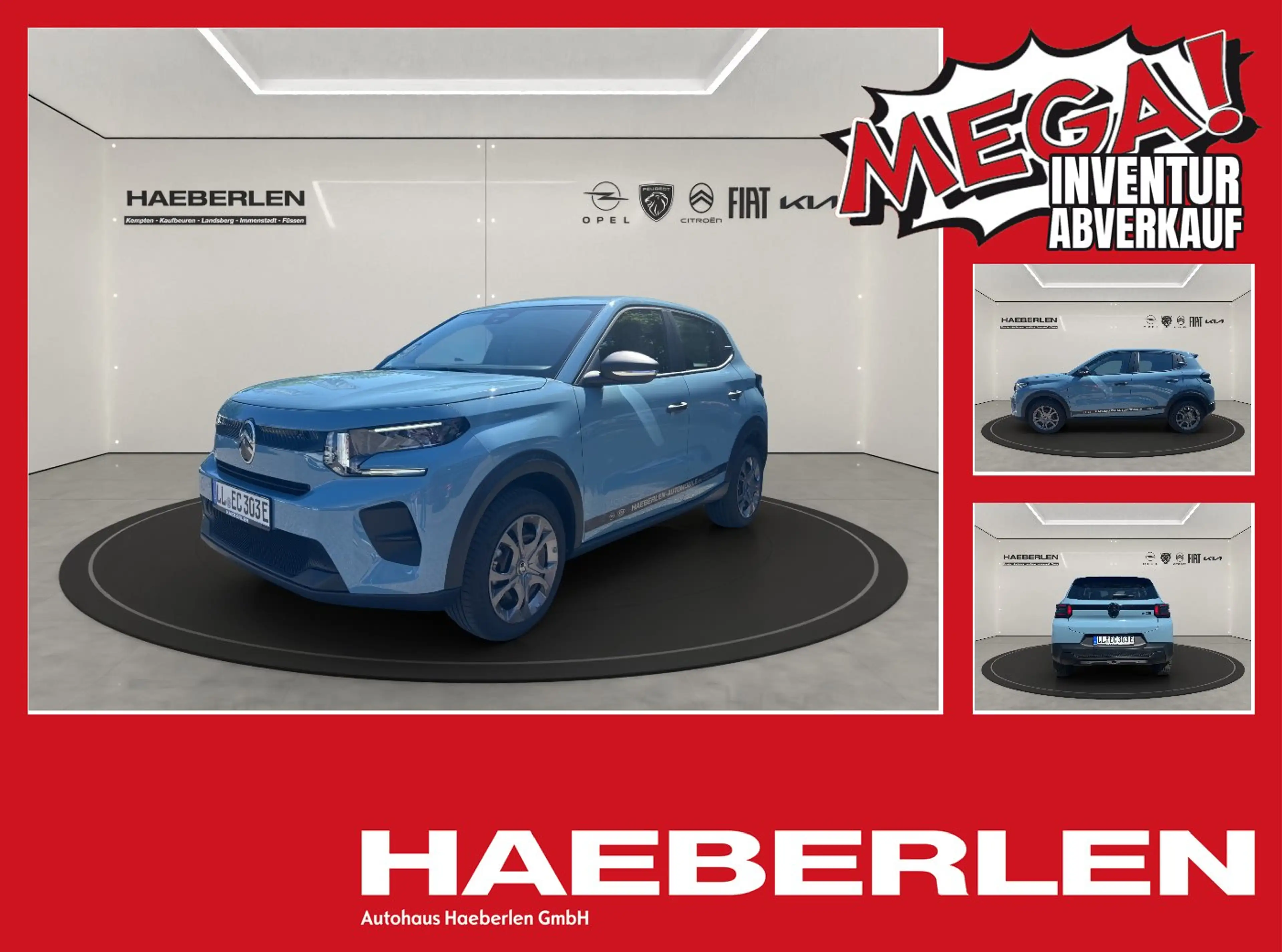 Citroen C3 ë- You Urban-Range ELEK.AKTION*BESTELLFAHRZEUG*