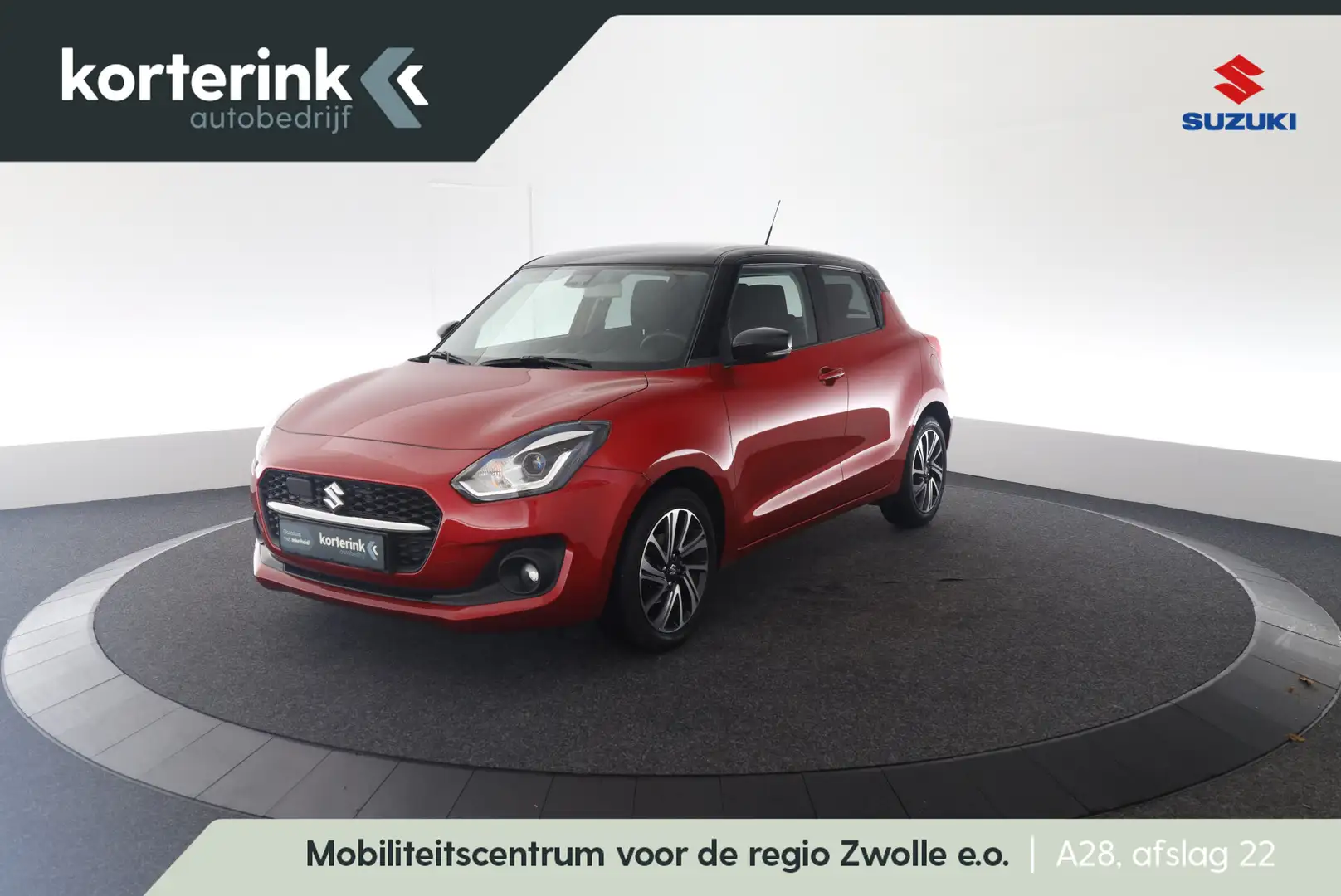 Suzuki Swift 1.2 Style Smart Hybrid | Eerste eigenaar | Blind-s Red - 1
