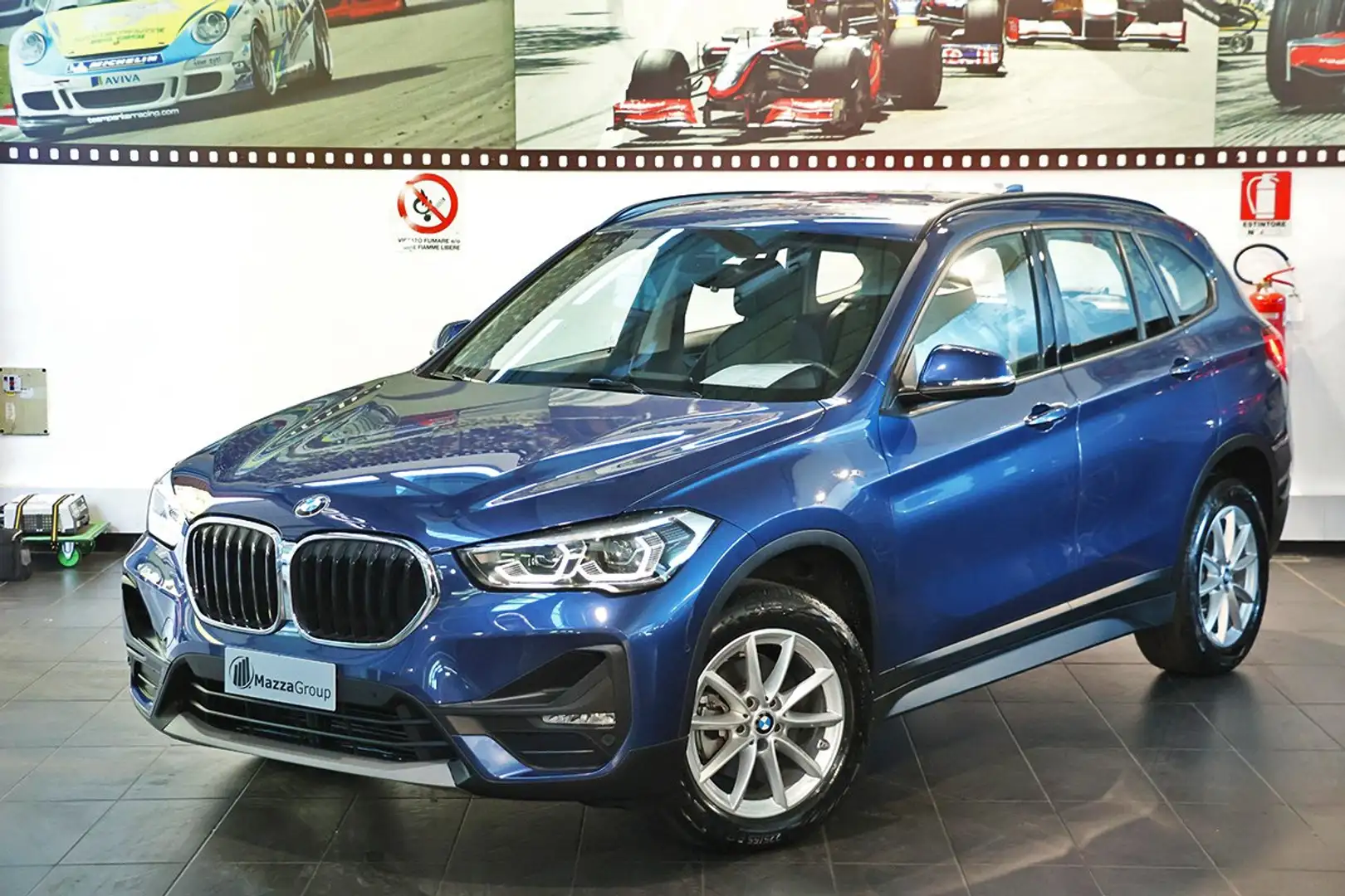 BMW X1 sDrive18d Business Advantage AUTO. - CAMBIO SPORT. Blu/Azzurro - 1