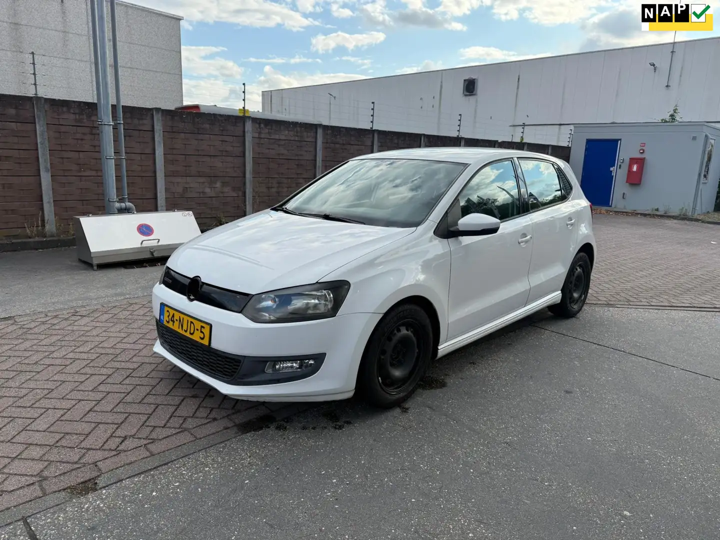 Volkswagen Polo 1.2 TDI BlueMotion Comfortline NIEUWE APK Wit - 1