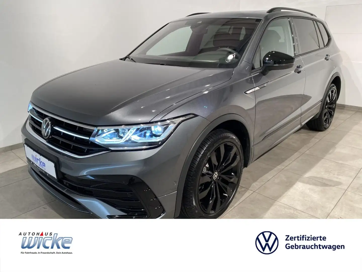 Volkswagen Tiguan Allspace 2.0 TDI DSG 4Motion R-Line NAVI KL Grau - 1