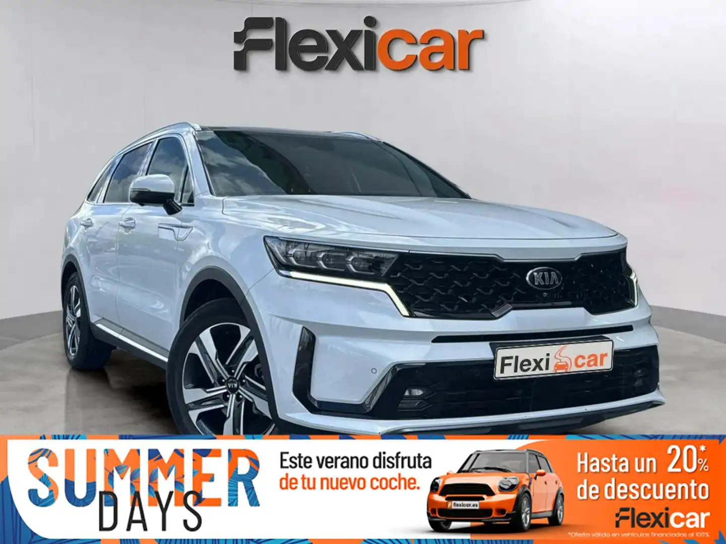 Kia Sorento 1.6 T-GDi HEV Emotion 4x2 7pl Blanco - 1