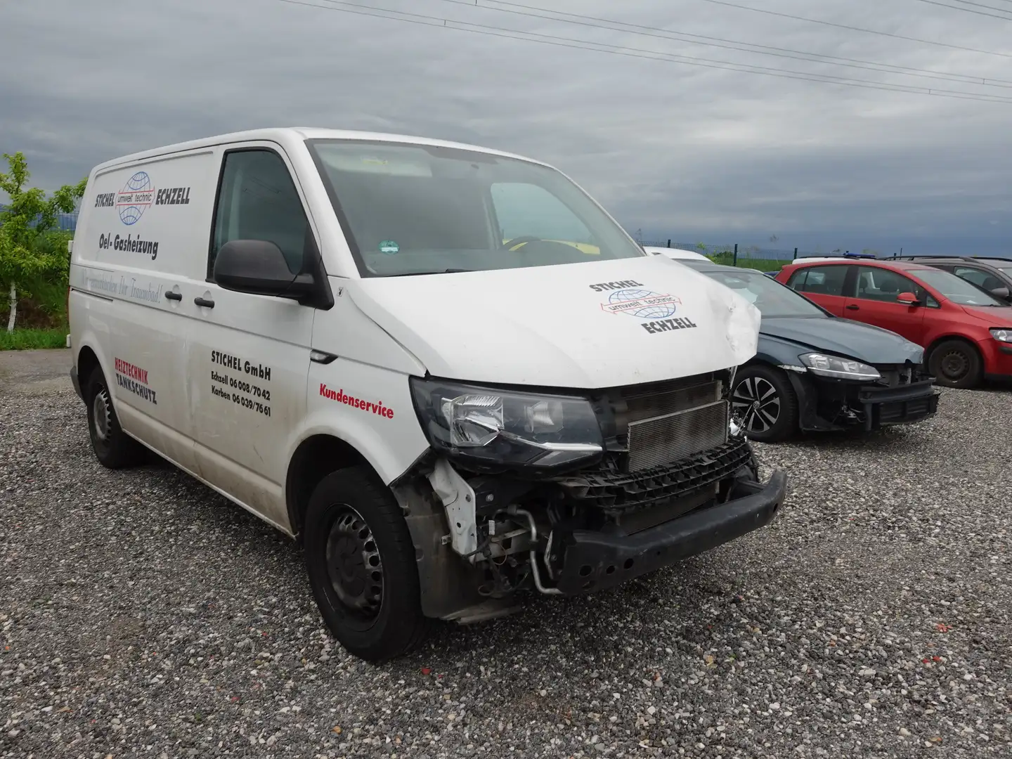 Volkswagen T6 Transporter 2,0 Blanc - 1