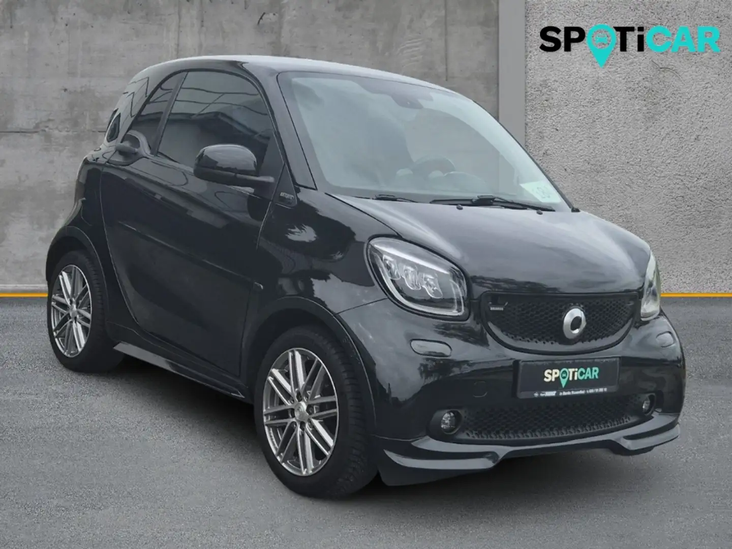 smart forTwo coupe Basis 66kW 0.9 Turbo Brabus Style Fekete - 2