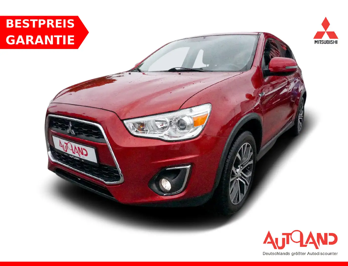 Mitsubishi ASX 1.6 Diamant Edition+ 2WD Sitzheizung Kamera Rouge - 1