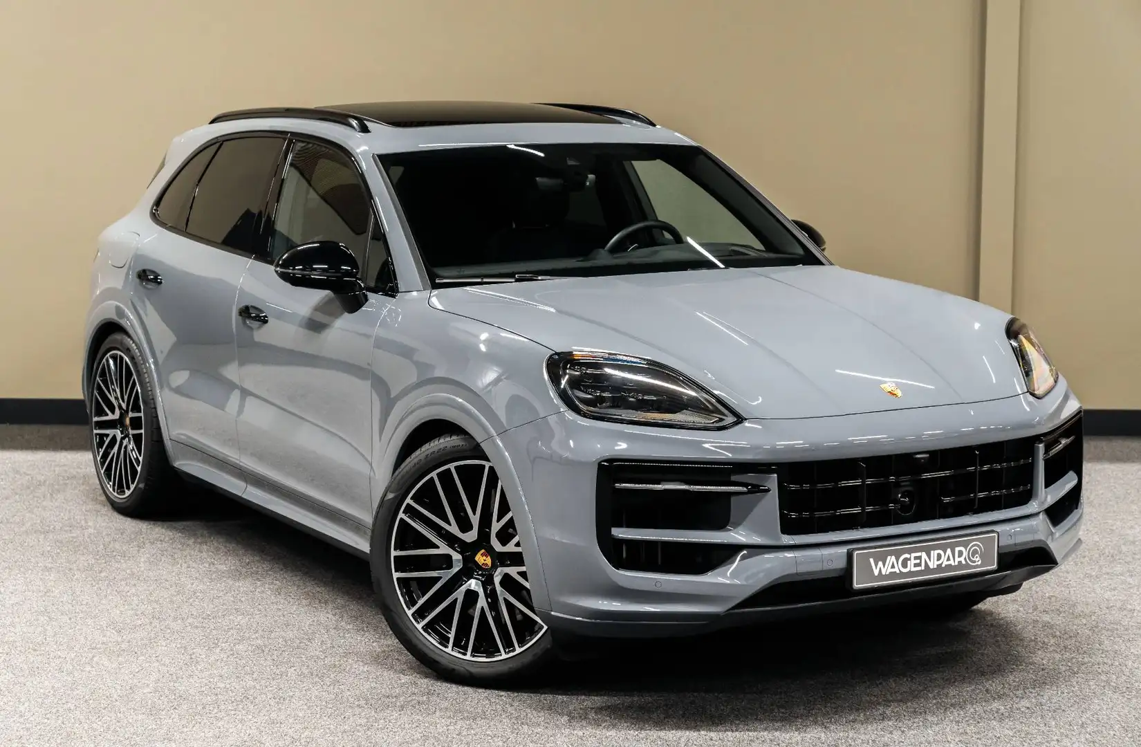 Porsche Cayenne S E-Hybrid SPORTDESIGN*HEADUP*ACHTERAS*SPUITLAAT Gris - 1