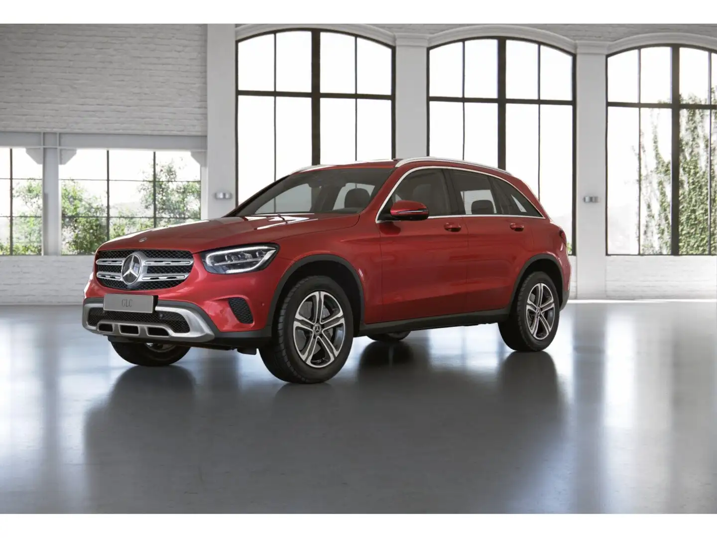 Mercedes-Benz GLC 300 de 4M EXCLUSIVE+MBUX+DISTR+KAMERA+AHK Rouge - 2