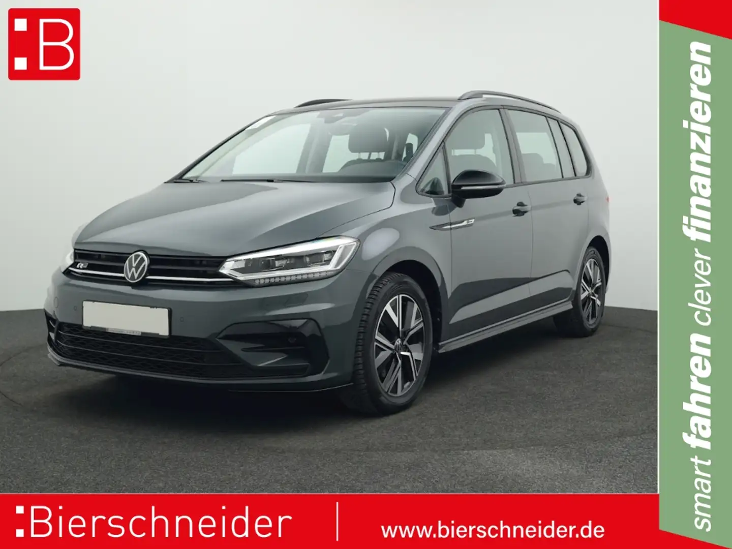Volkswagen Touran 2.0 TDI DSG Highline RLine BLACK-STYLE KAMERA NAVI Grau - 1