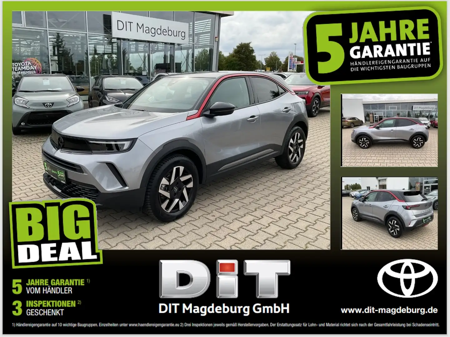 Opel Mokka-E Mokka e GS Line LED+Fernlichtass.+Kam.+KlimaA+LM Grau - 1