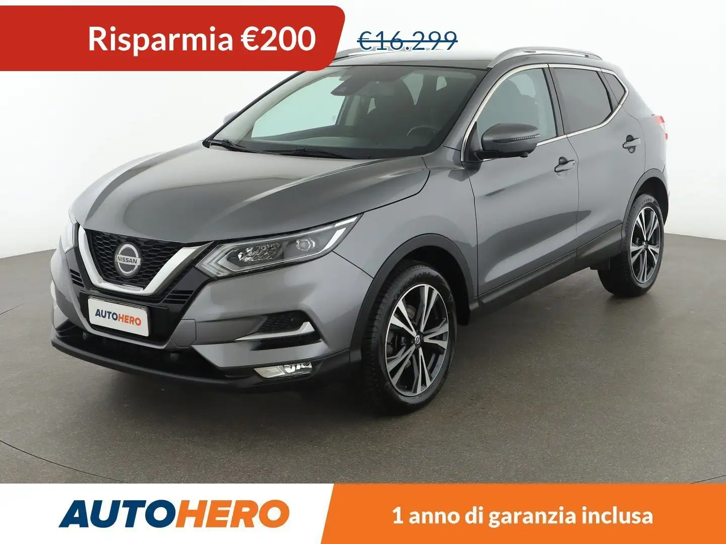 Nissan Qashqai 1.5 dCi N-Connecta 115 CV Grigio - 1