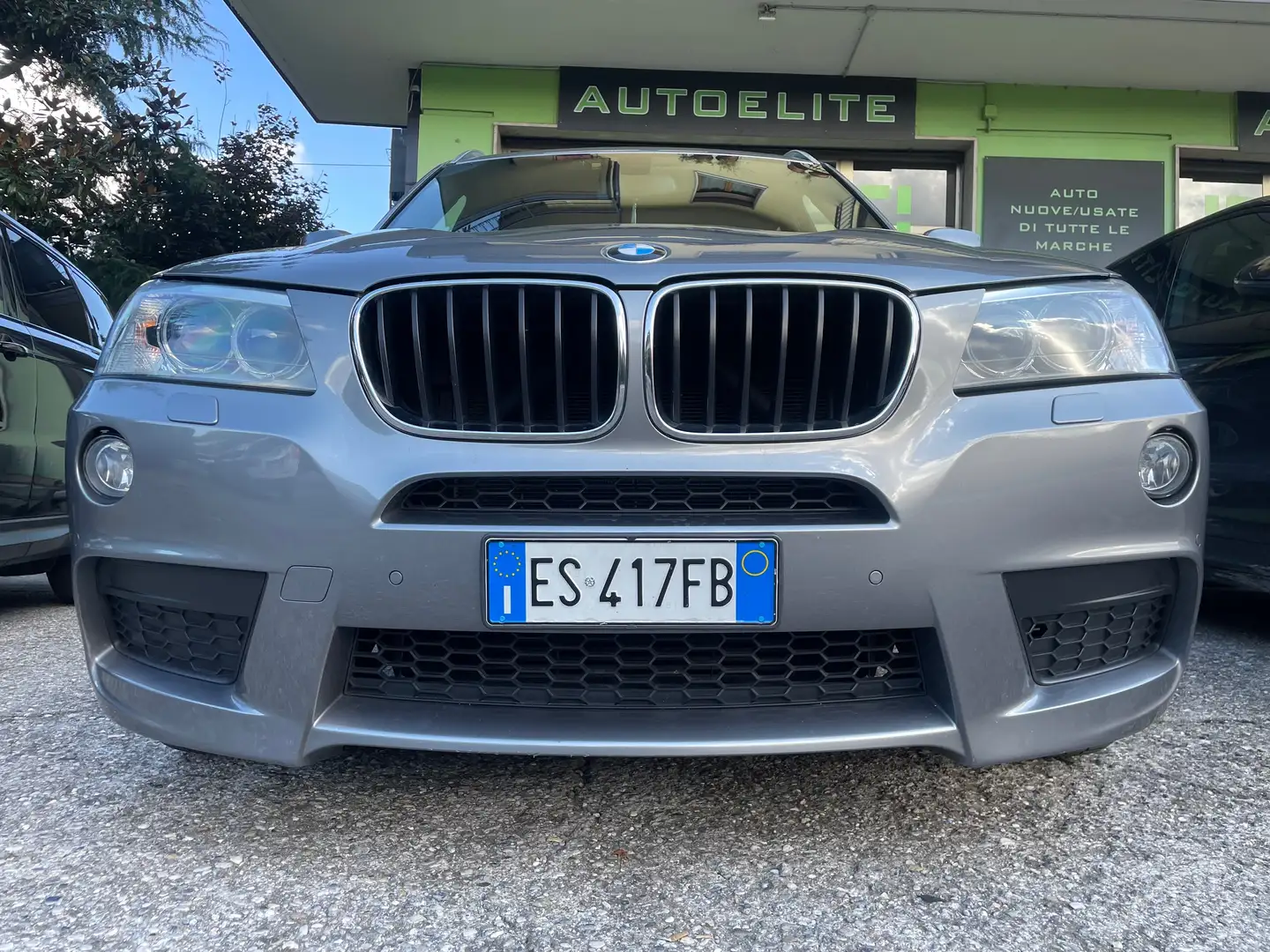 BMW X3 M Sport Pack Xdrive 20d Futura Automatica Navi Grigio - 2