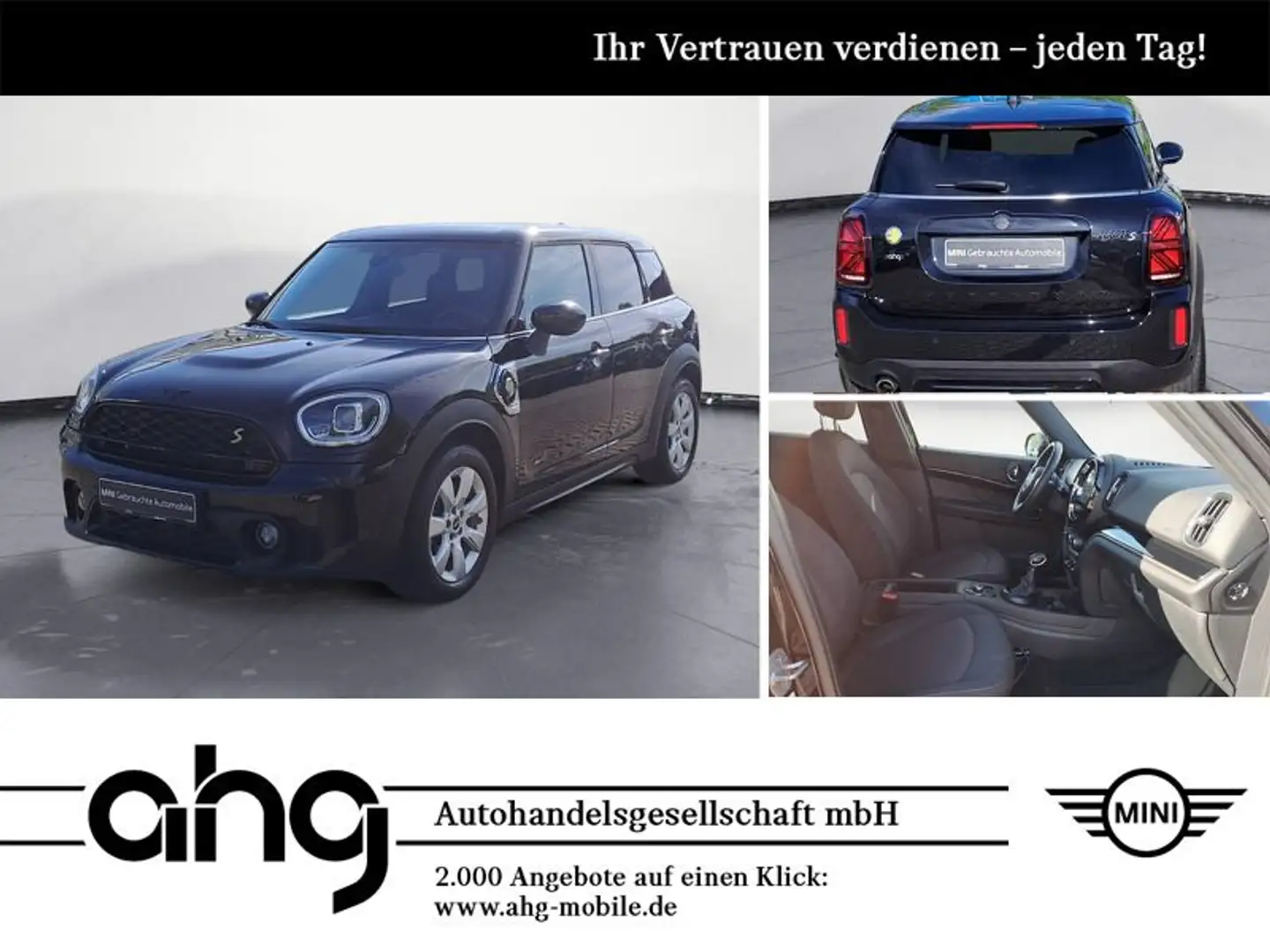 MINI Cooper SE Countryman Countryman Cooper SE. ALL4 Essential Trim Aut. Zwart - 1