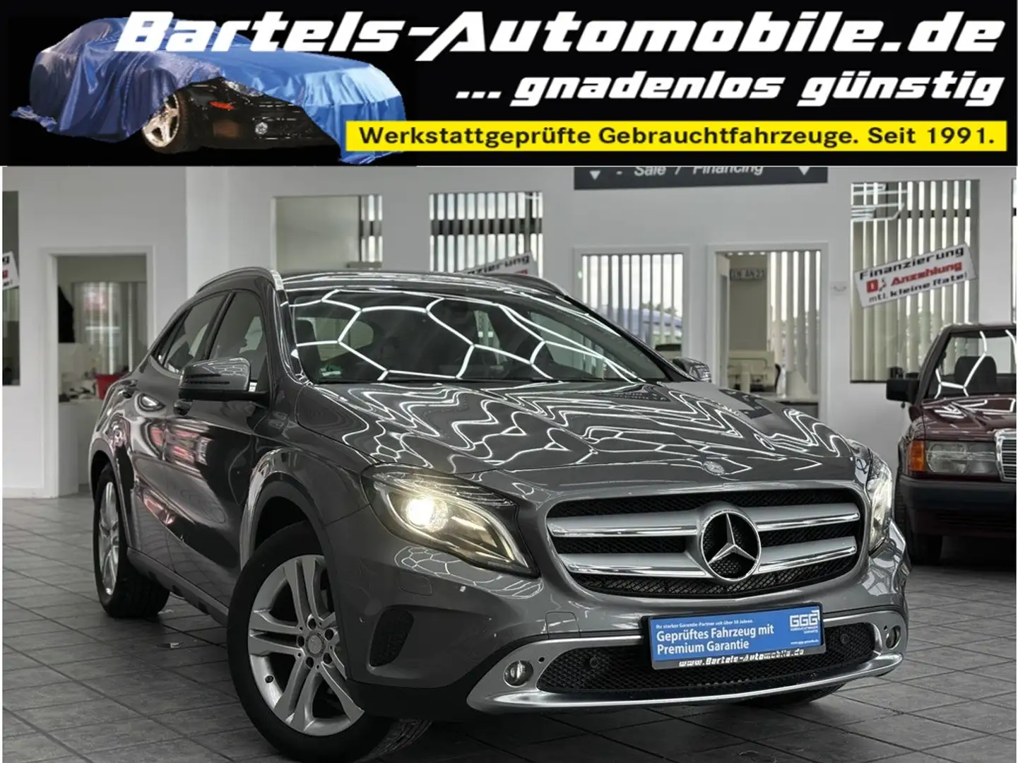 Mercedes-Benz GLA 200 Kamera, Leder, Klimaaut., Sitzheizung Grigio - 1