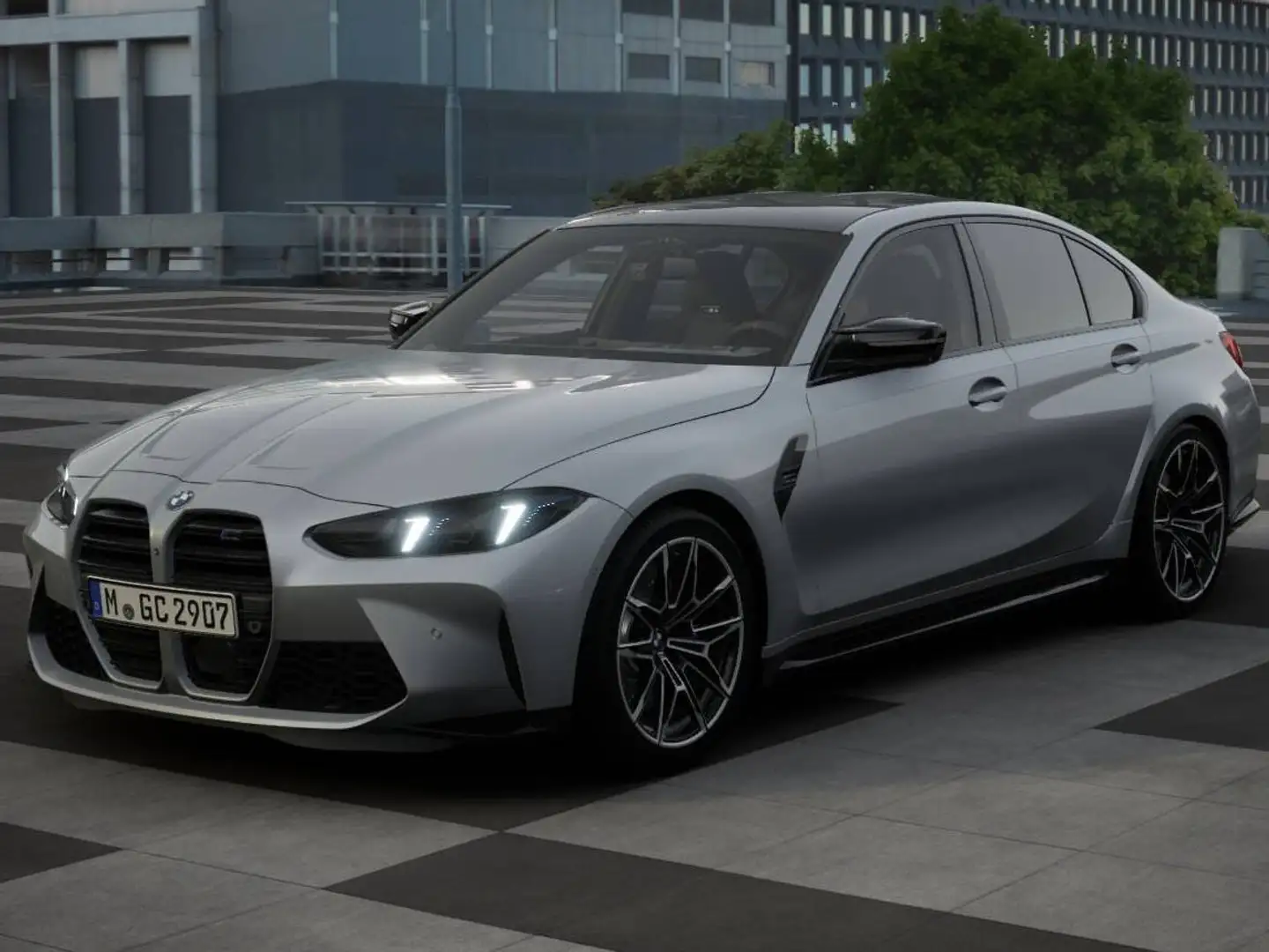BMW M3 Compétition M xDrive Berline Gris - 1