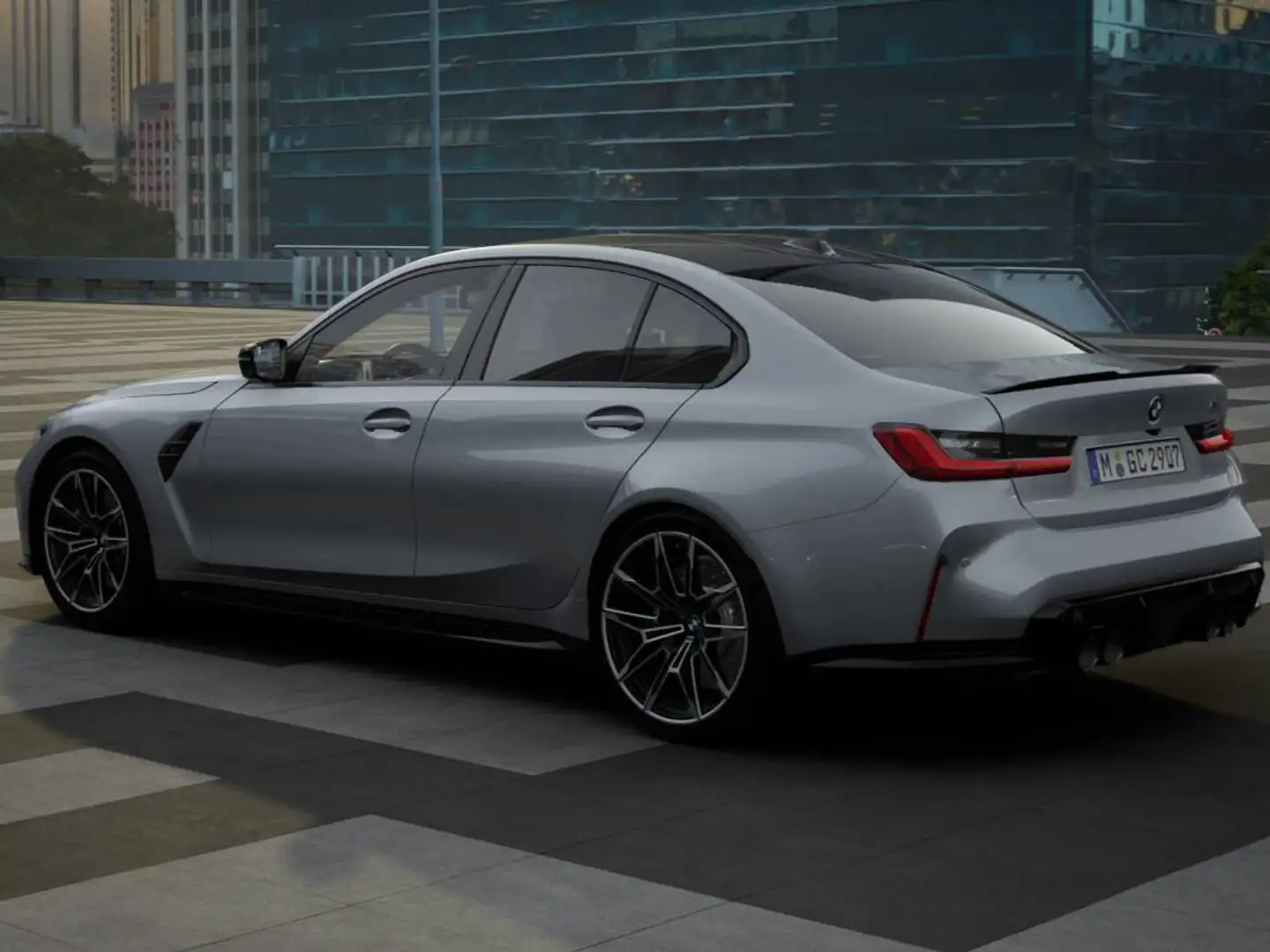 BMW M3 Compétition M xDrive Berline Gris - 2
