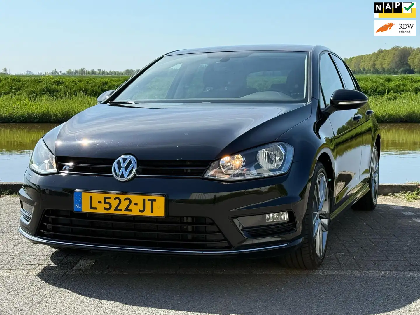 Volkswagen Golf 1.4 TSI Connect Allstar R line vol opties Black - 1