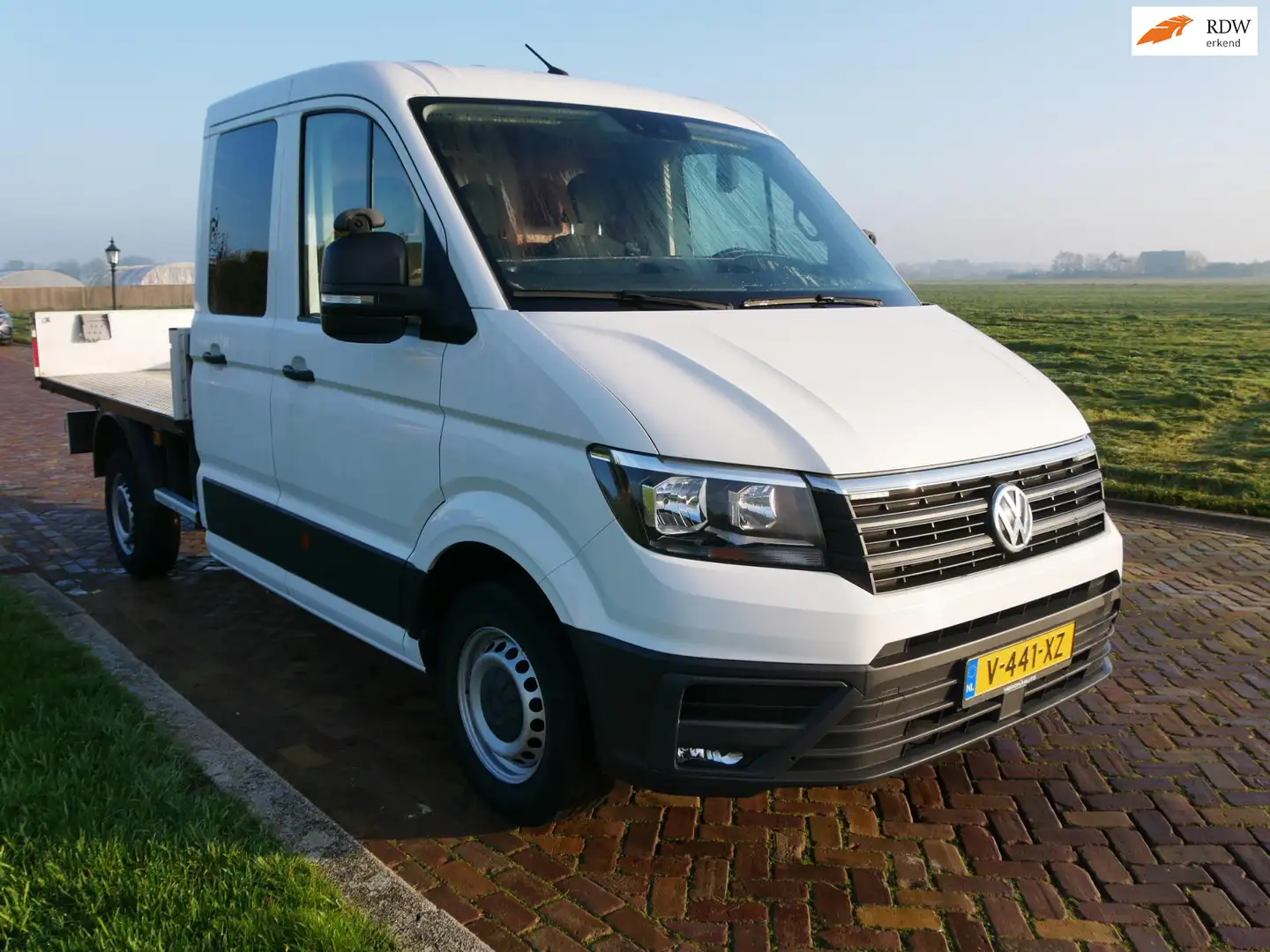 Volkswagen Crafter 35 2.0 TDI L3 DC 75kW Highline PICK UP AC CAMERA * Blanc - 1
