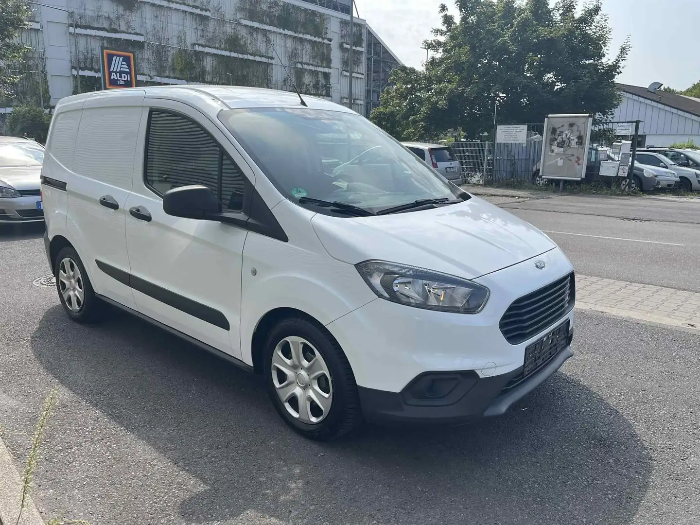 Ford Transit Courier 1,0 EcoBoost Klima Navi PDC Weiß - 1