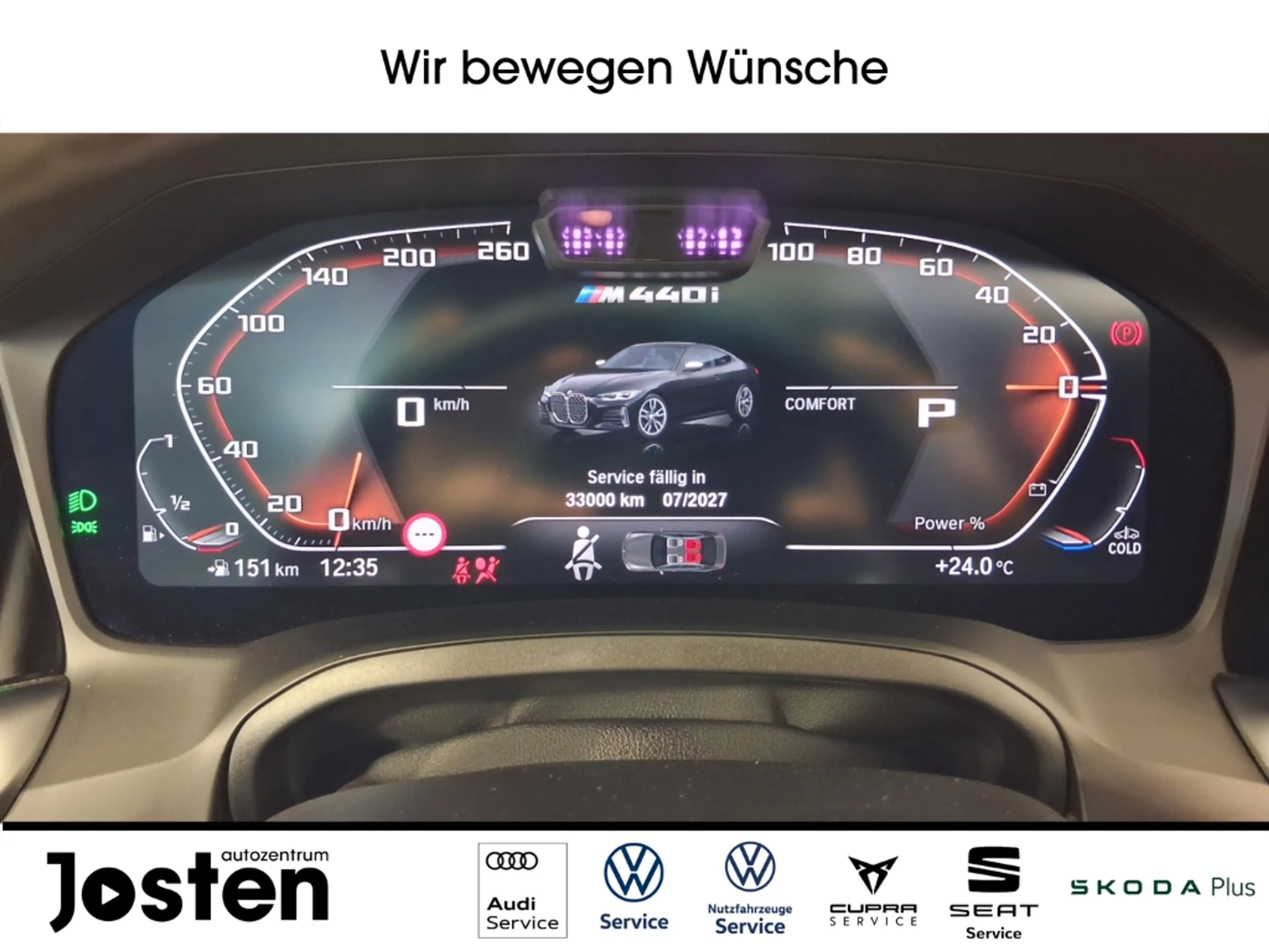 BMW 440 xDrive Cp. Laserlicht M-Sport Pro Shadow-L. — photo 17
