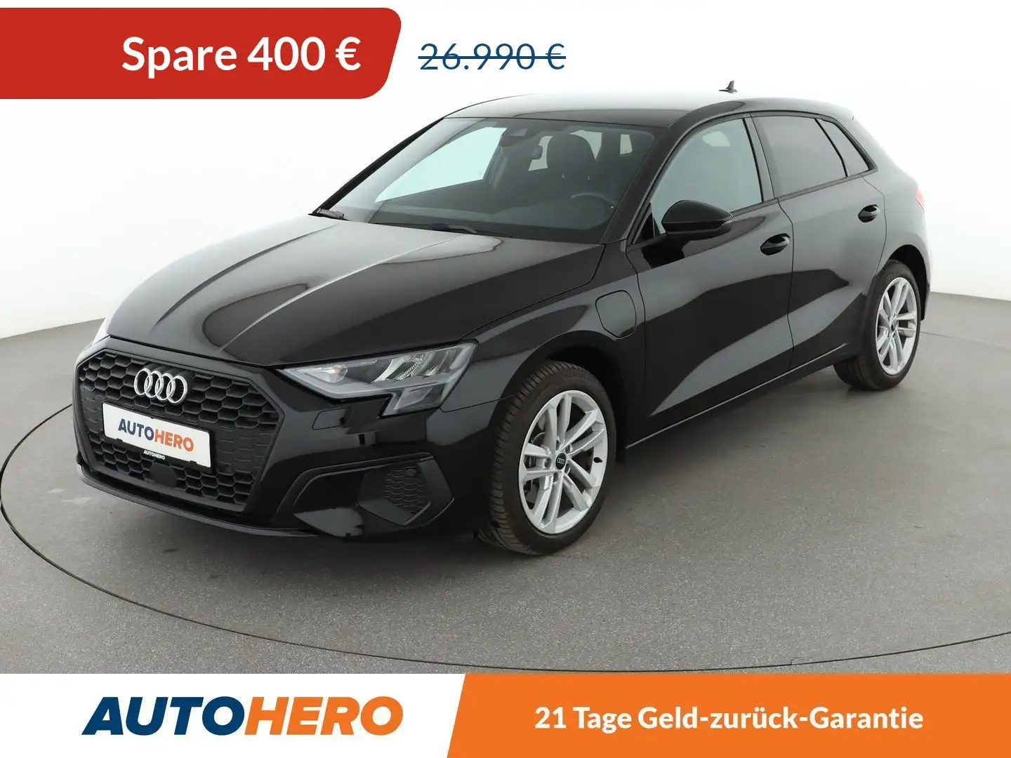 Audi A3 40 TFSIe Aut.*NAVI*LED*PDC*SHZ*TEMPO*ALU* Schwarz - 1