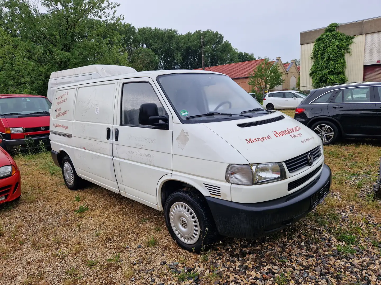 Volkswagen T4 Transporter TDI 7DA1Y2 ( Khülwagen ) Blanc - 2
