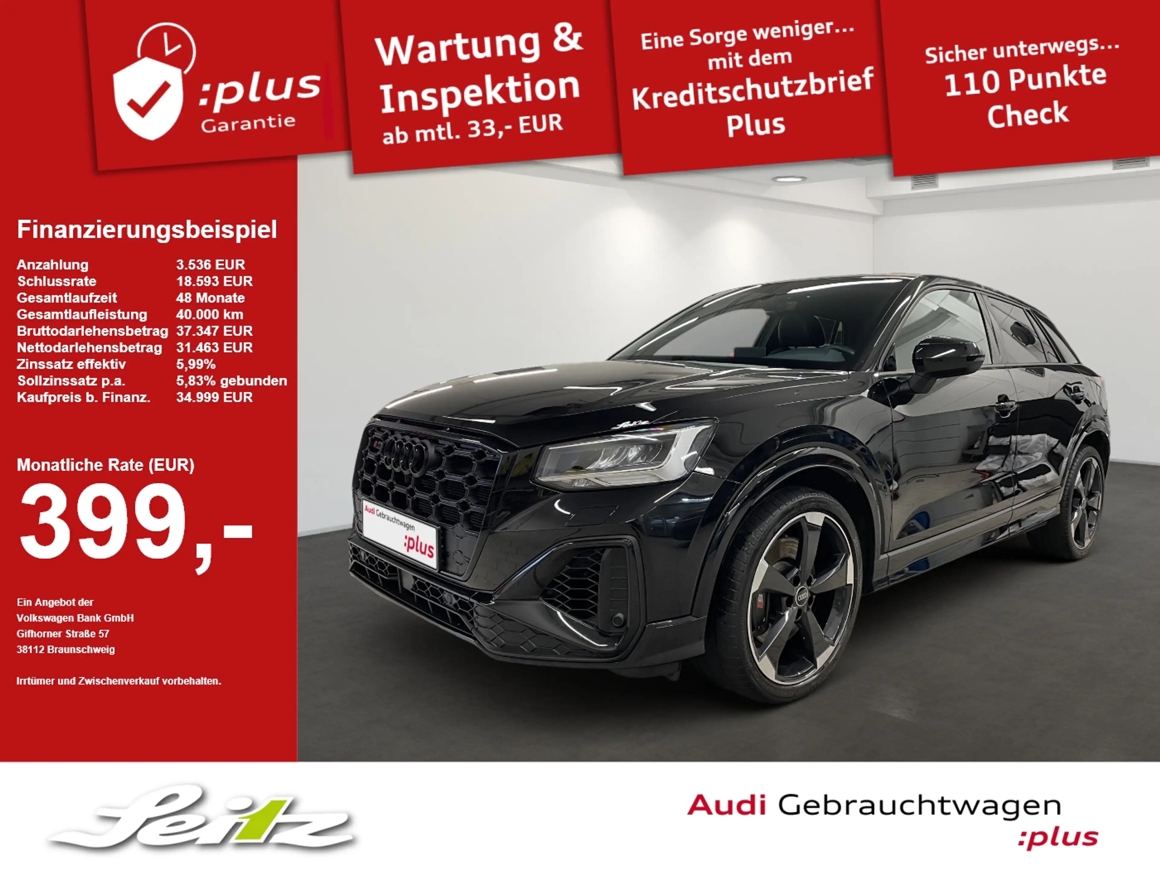 Audi SQ2 2.0 TFSI quattro *SONOS*LED*PDC*